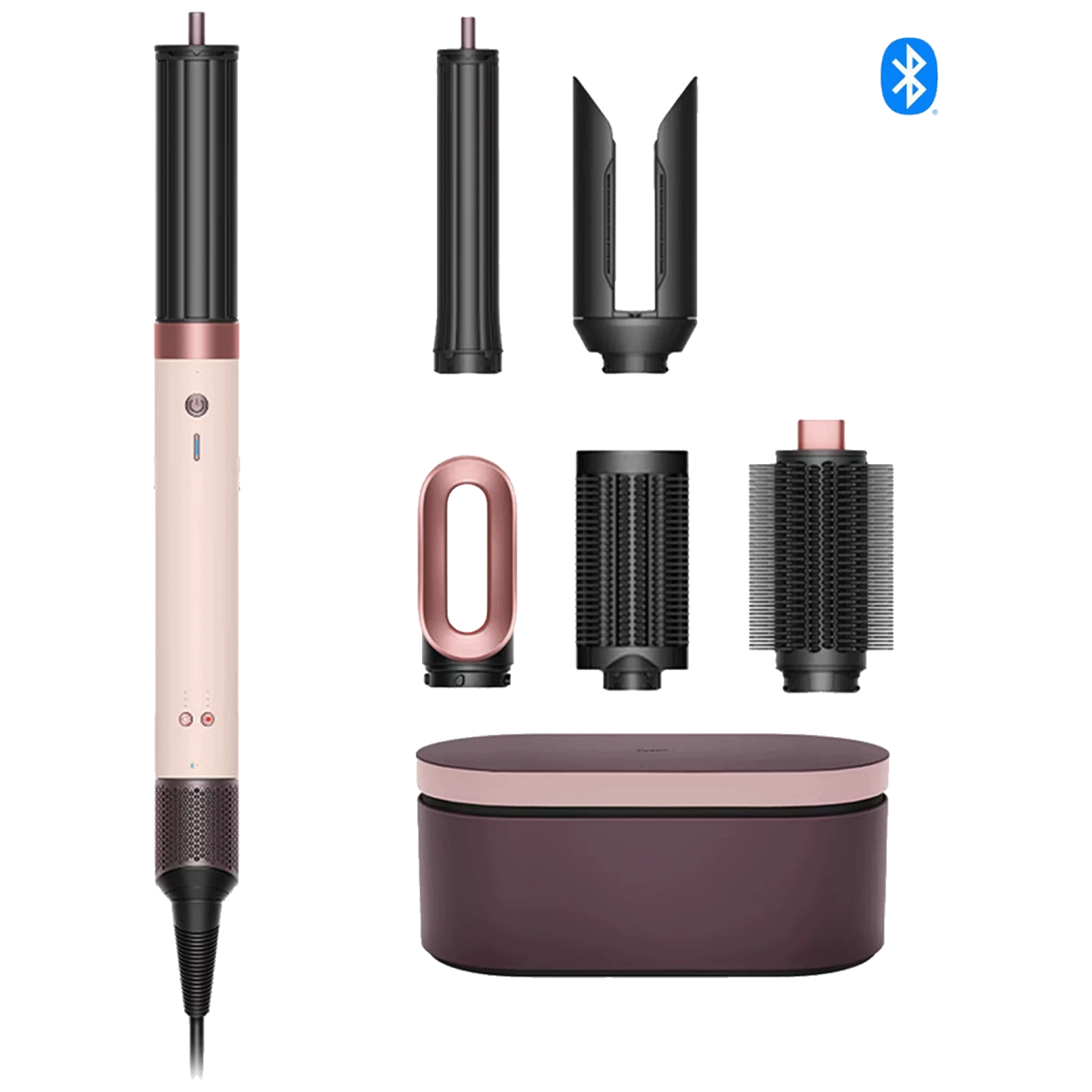 Dyson Uvijač za kosu, 1300 W, kovrče, valovi, ravnanje, sušenje - Airwrap Coanda2x Pink/Rose Gold+W
