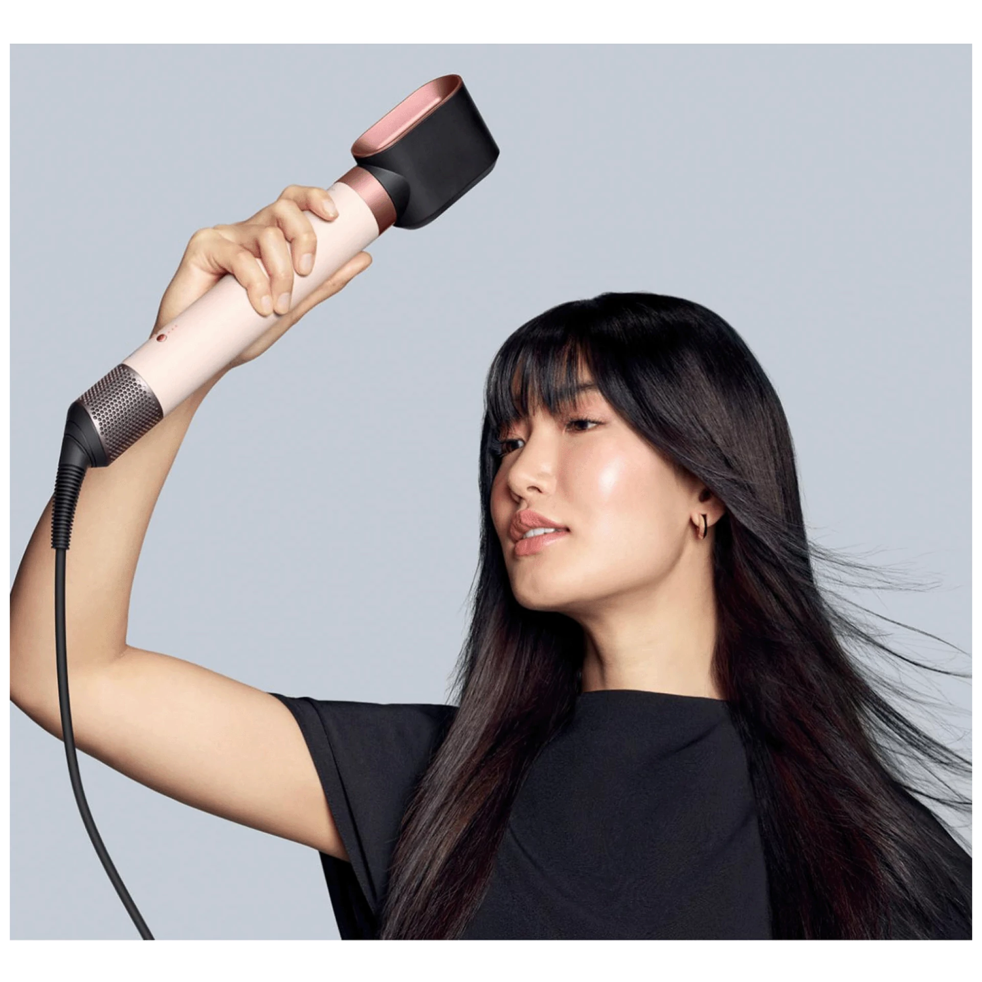 Dyson Uvijač za kosu, 1300 W, kovrče, valovi, ravnanje, sušenje - Airwrap Coanda2x Pink/Rose Gold+W
