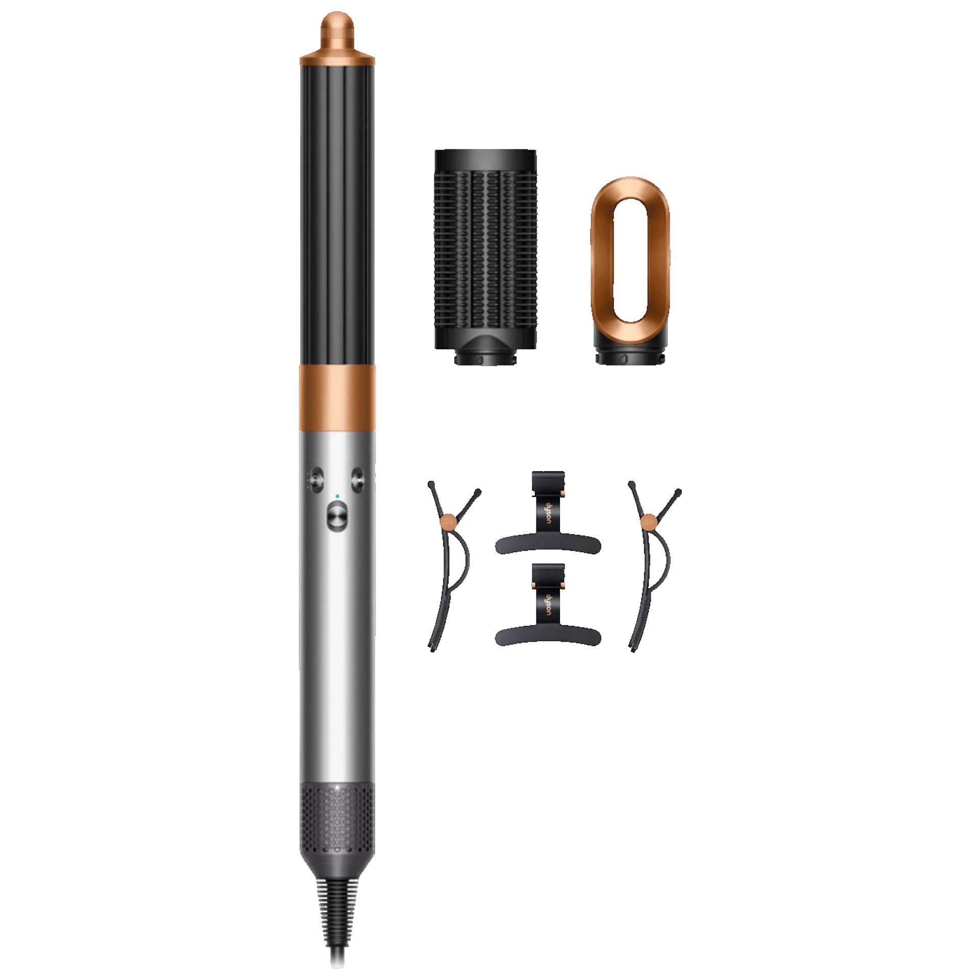 Dyson Uvijač za kosu, 1300 W, kovrče, valovi, ravnanje, sušenje - Airwrap Origin B. Nickel/B. Copper