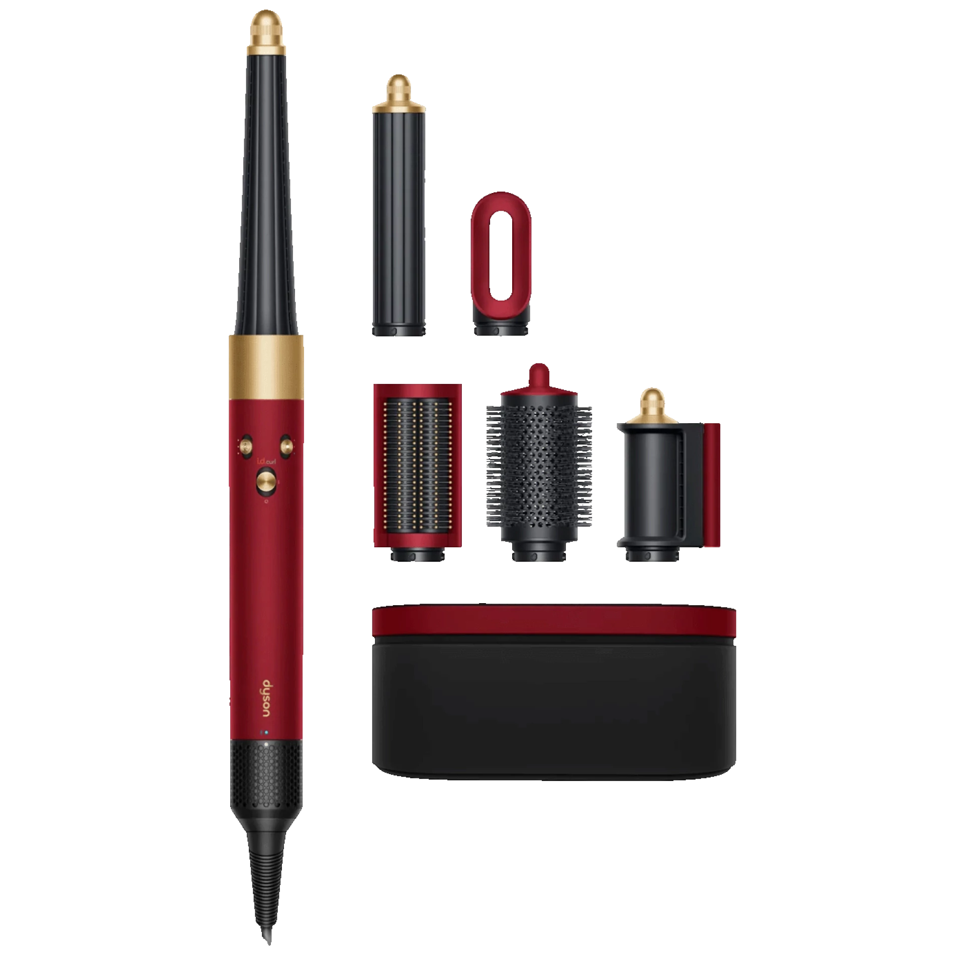 Dyson Uvijač za kosu, 1300W, Bluetooth , Multistyler - Airwrap i.d.SE Red/Gold Straight+W