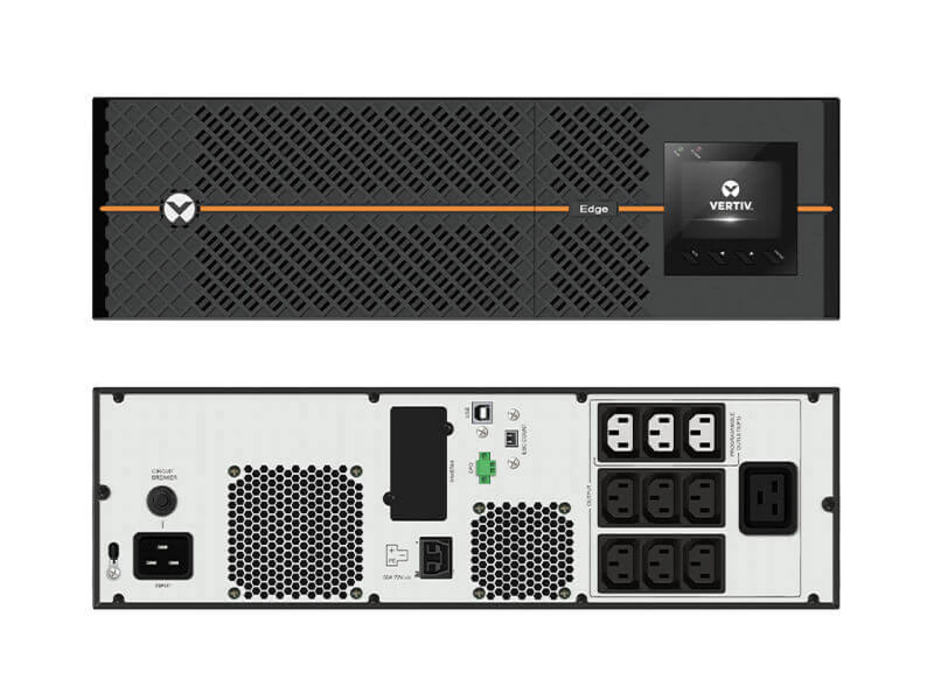 EDGE UPS_3kVA 230V_2U Rack/TwrOutput:3+3xIEC C13 & 1xIEC C19