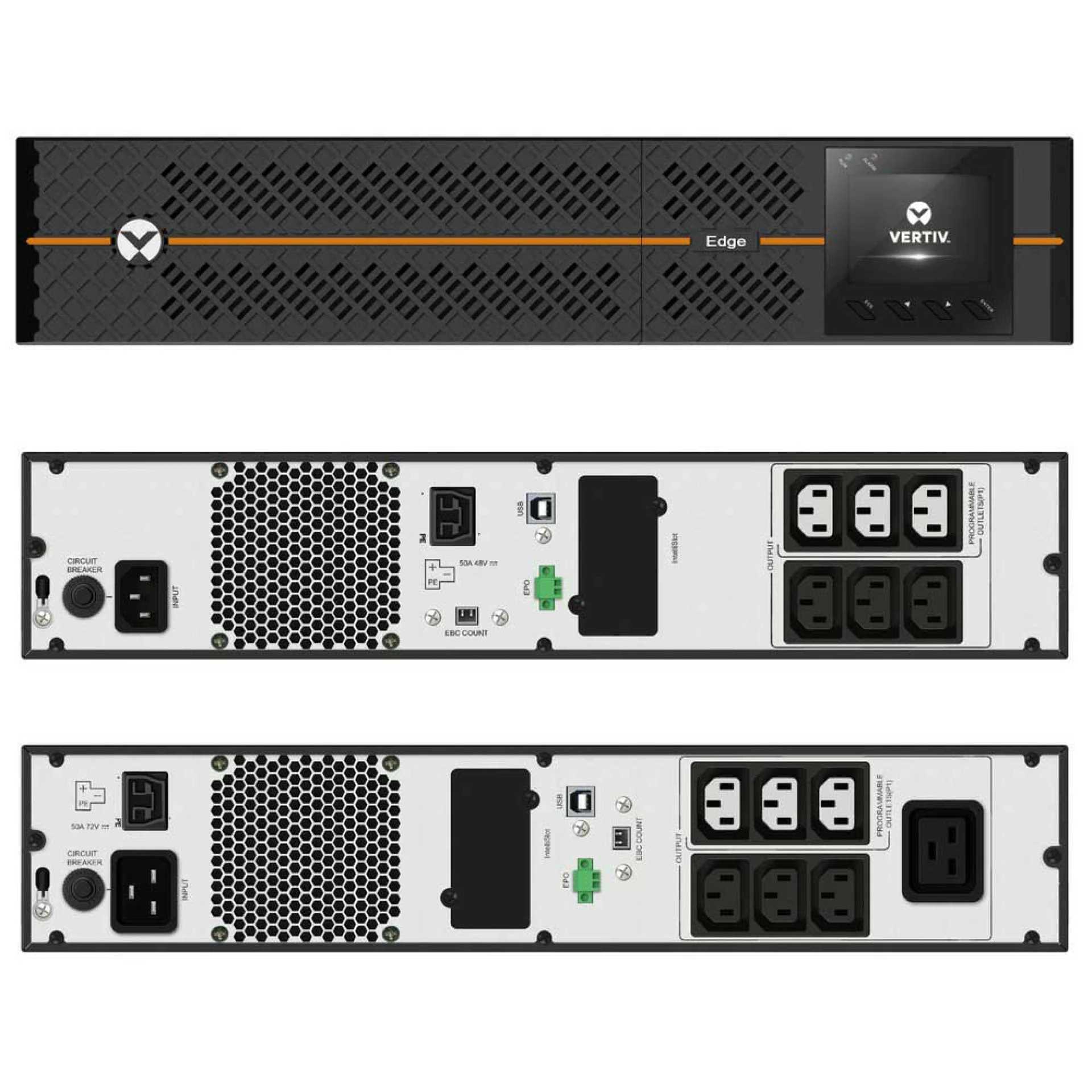 EDGE UPS UPS 1500VA/1350WOutput: 3+3 x IEC C13