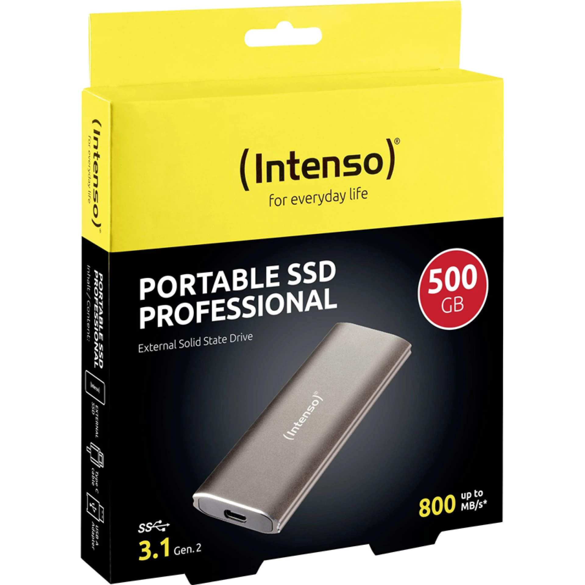 Eksterni SSD Intenso 500GB 3.1