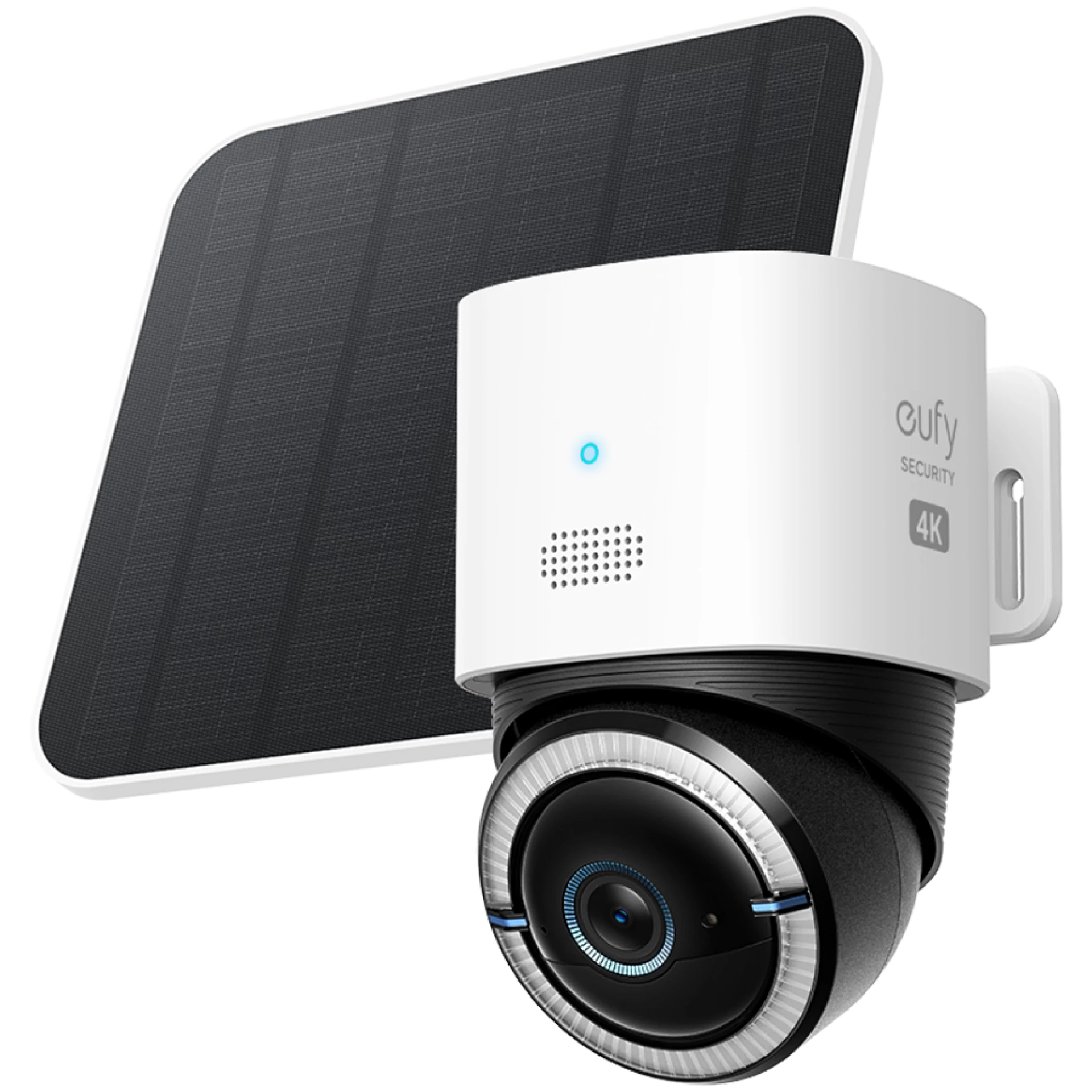 Kamera eufy 4G LTE, Wi-Fi Cam S330 White, 4K UHD, Colour Night Vision, 9400mAh Battery, 5W Solar panel, 360 Viewing