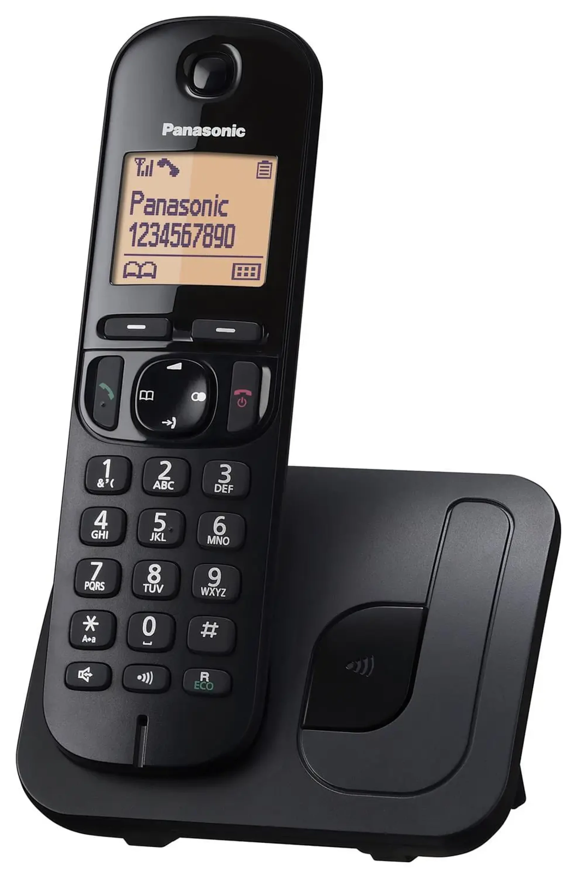 Fiksni telefon PANASONIC KX-TGC210FXB Crni