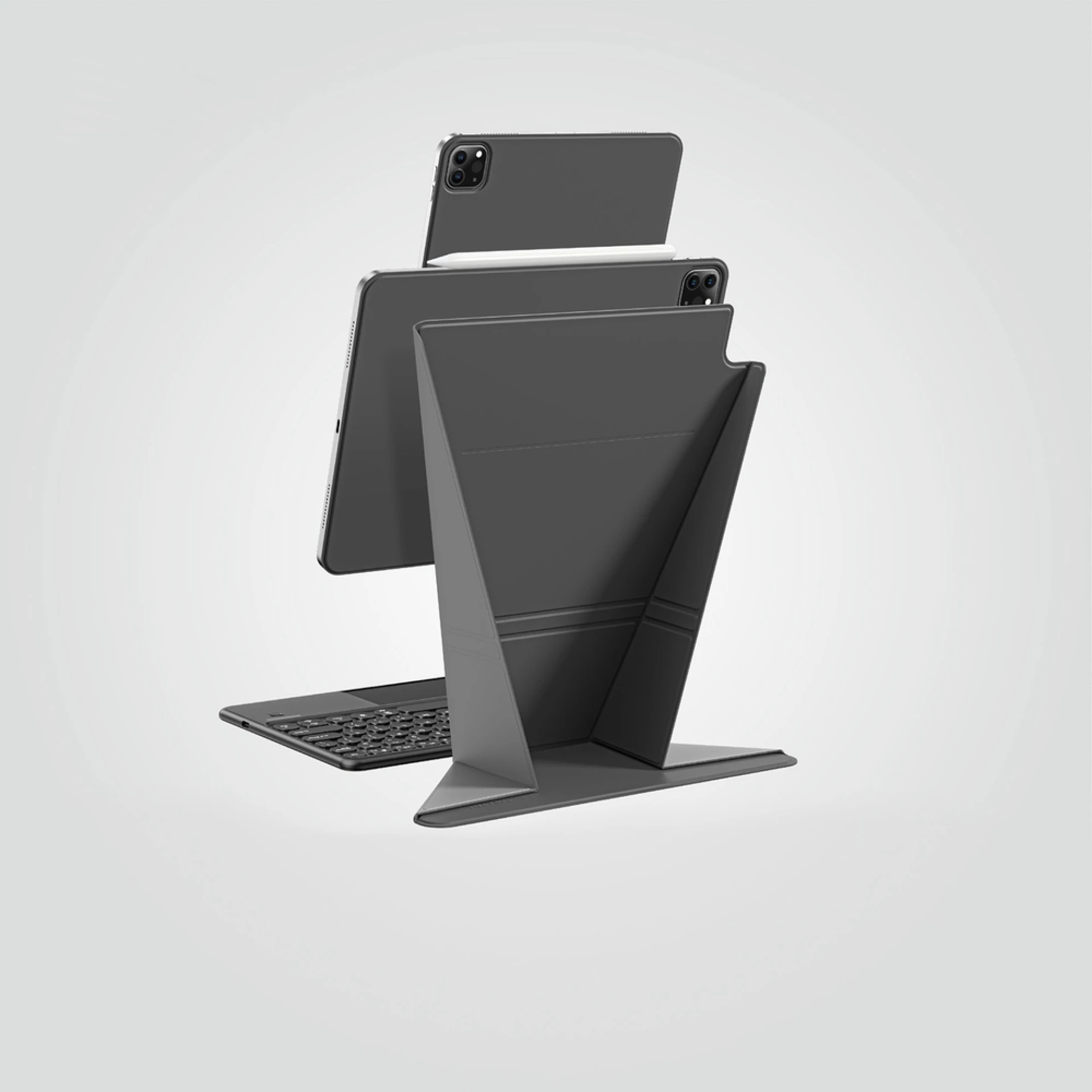Futrola AmazingThing Matte Pro Mag Folio Case za iPad Air 13" M4/M5 crna