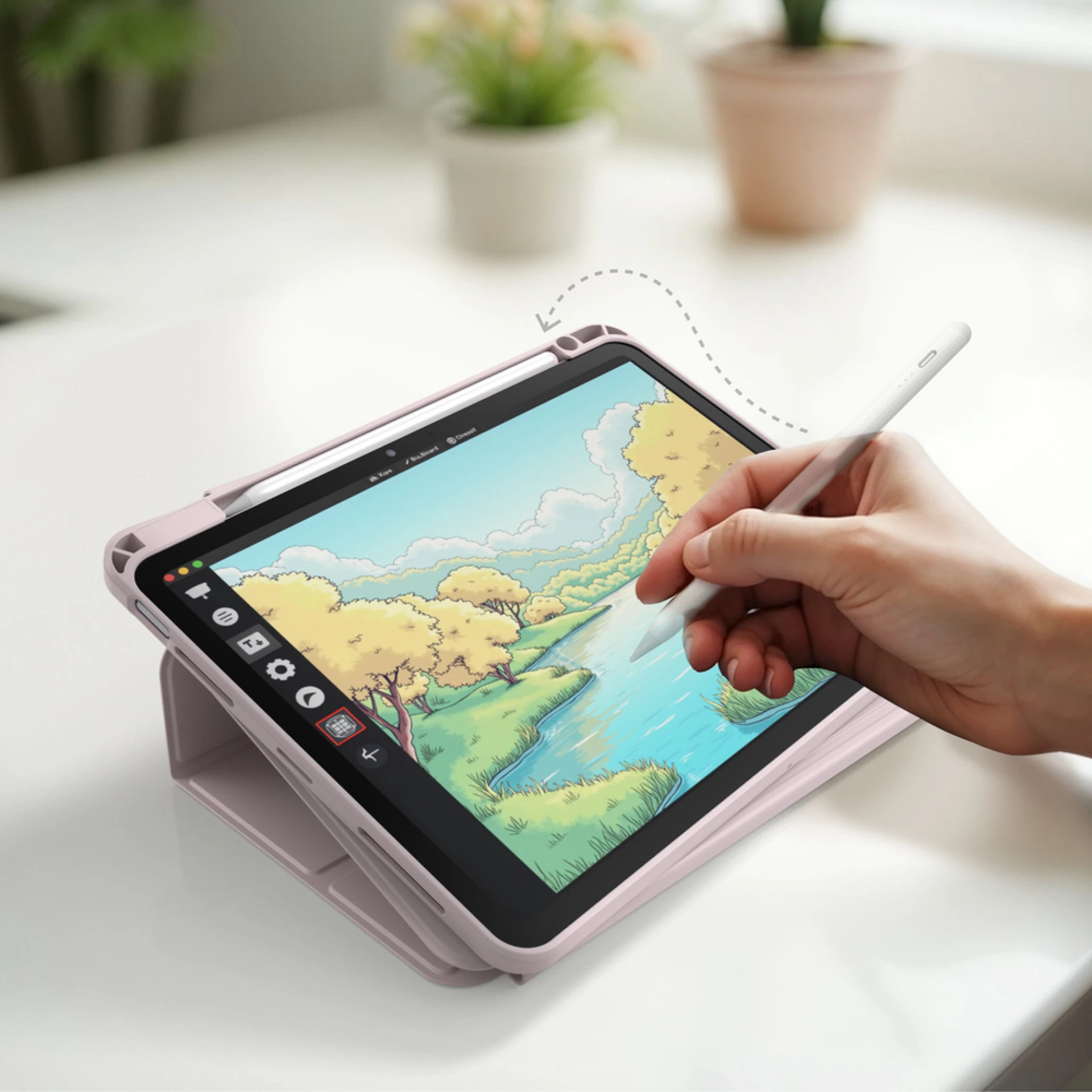 Futrola AmazingThing Titan Pro Mag Case za iPad Air 11" M3/M4 pink
