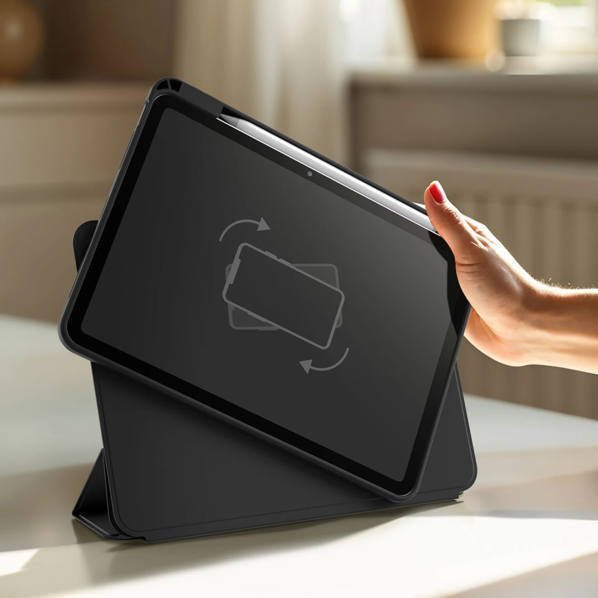 Futrola AmazingThing Titan Pro Mag Case za iPad Air 13" M2/M3/M4 crna