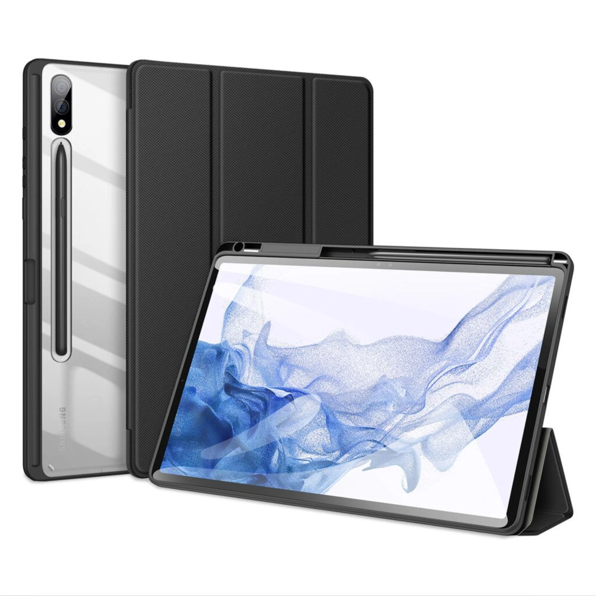 Futrola Dux Ducis TOBY za Samsung Tab S10 Plus/S9Plus/S9FE Plus crna