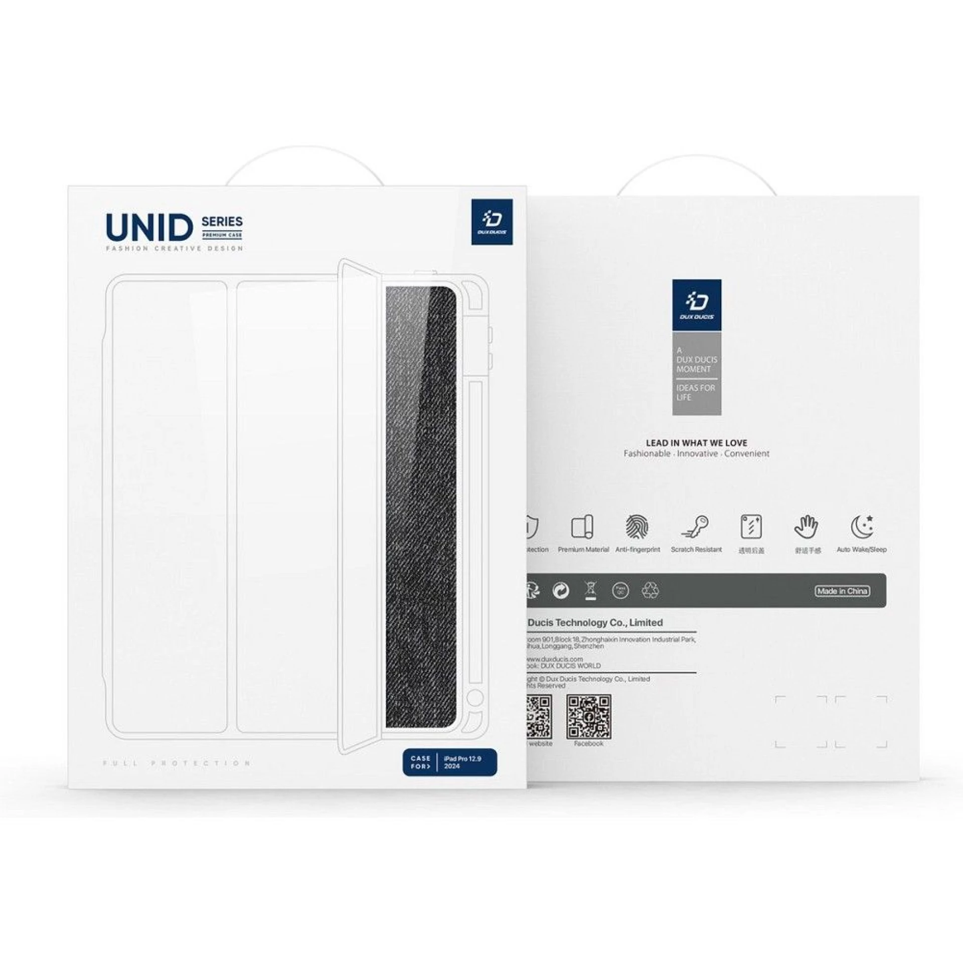 Futrola Dux Ducis Unid foldable za iPad Pro 13 (2024) crna