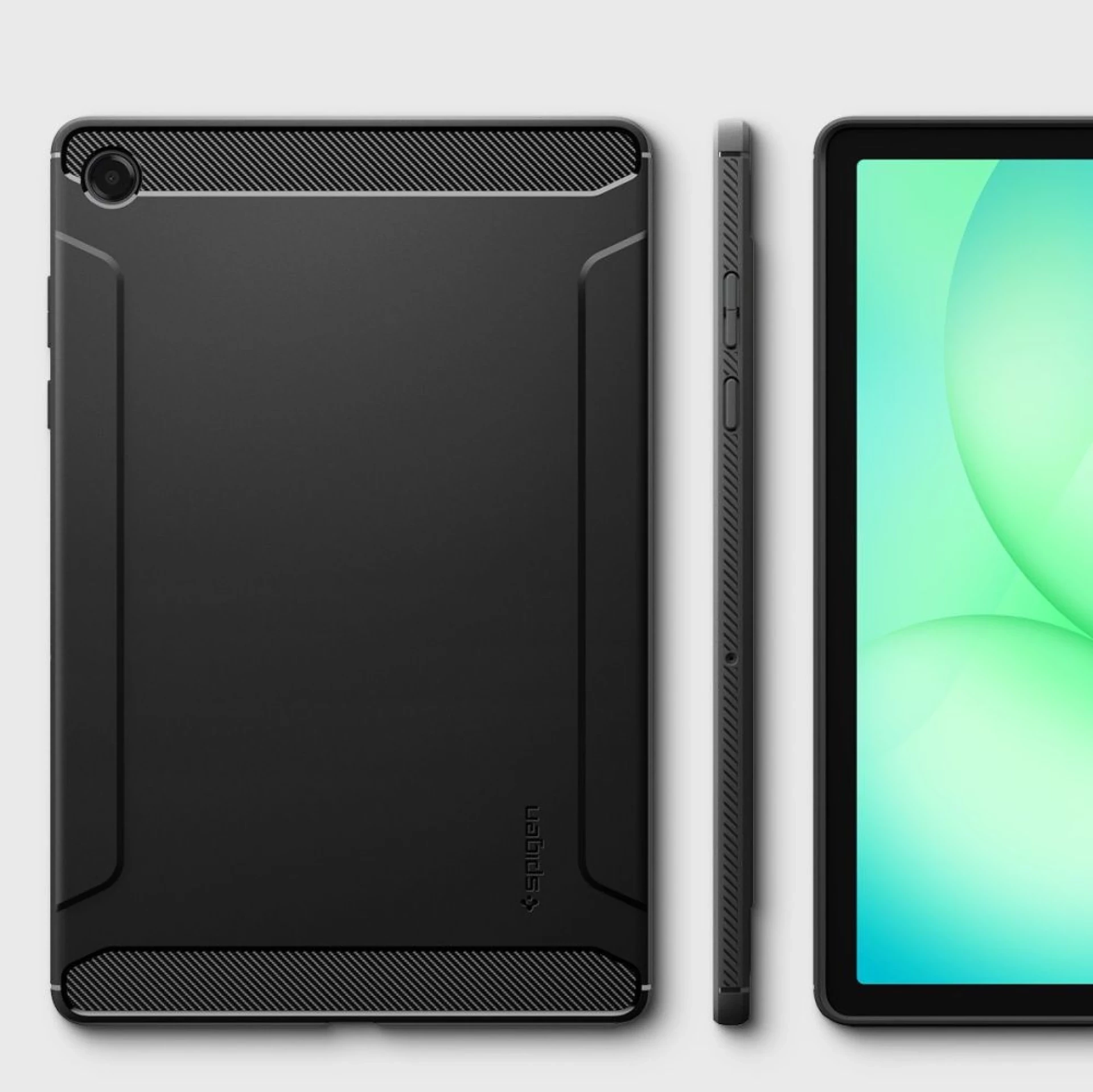 Futrola Spigen Rugged Armor Case za Samsung Tab A11+ / A9+ 11.0 crna