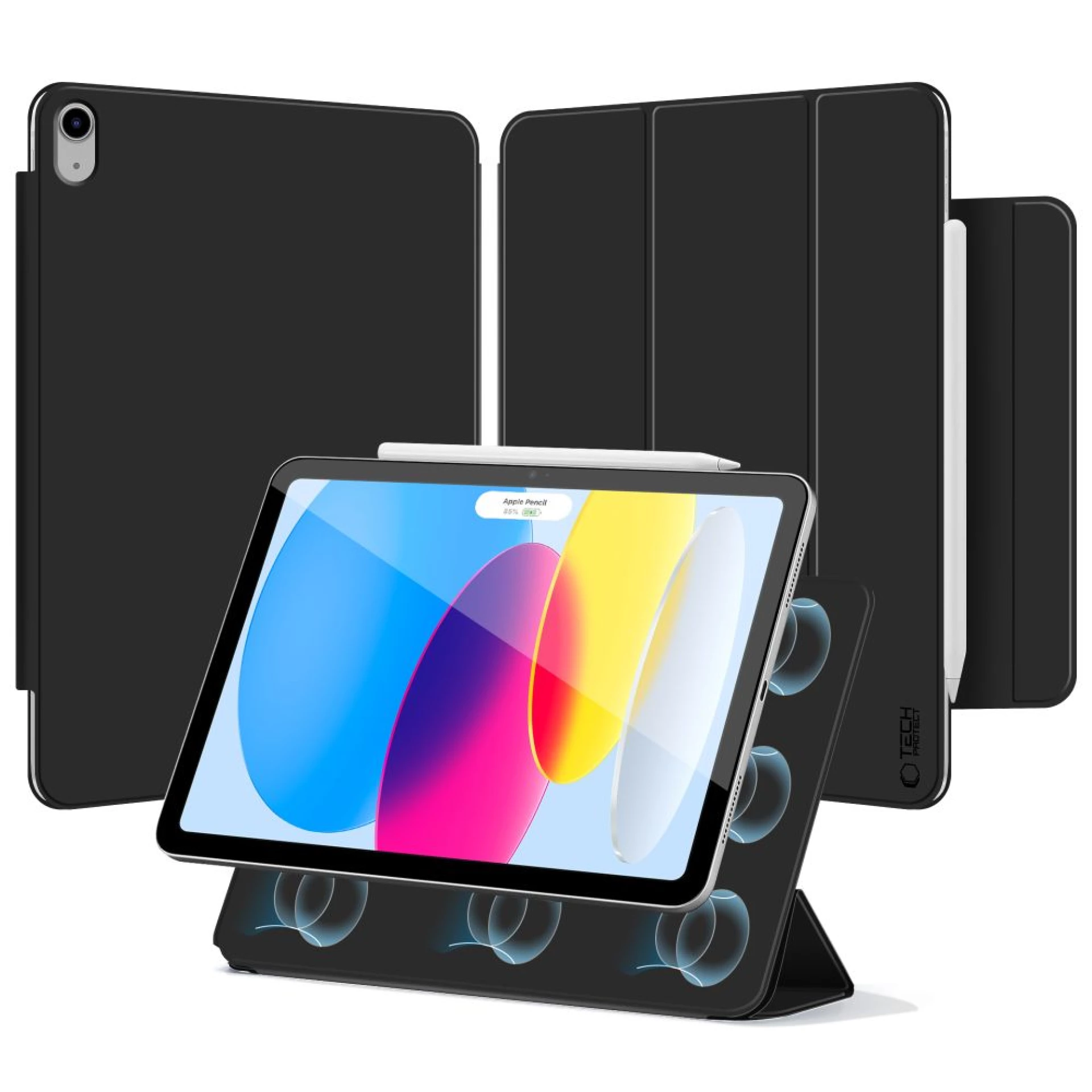 Futrola Tech-Protect SC Magnetic za iPad 10.9 2022/11.0 2025 crna