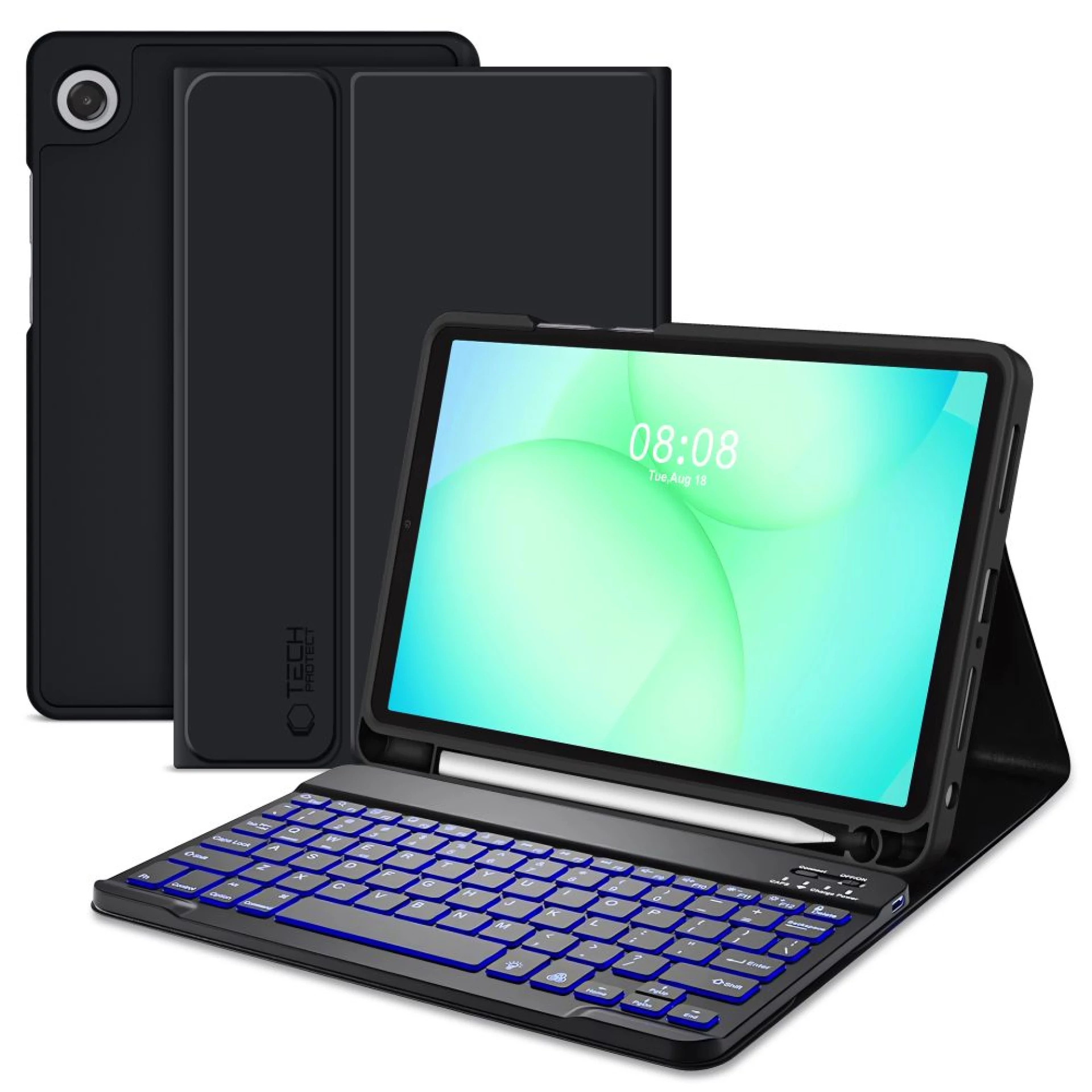 Futrola Tech-Protect SC Pen Case +keyboard za Samsung Tab A9+/A11+ 11.0 crna
