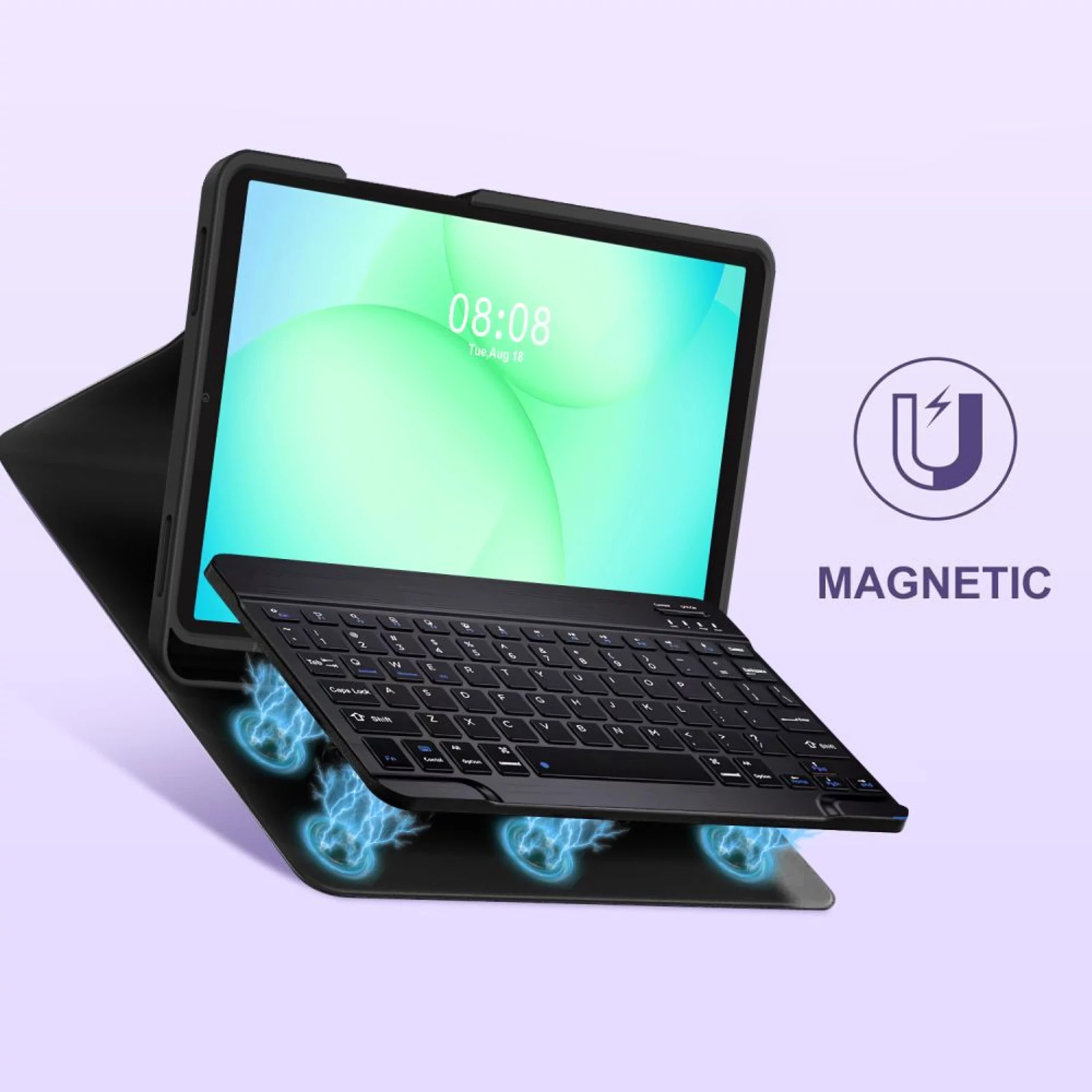 Futrola Tech-Protect SC Pen Case +keyboard za Samsung Tab A9+/A11+ 11.0 crna