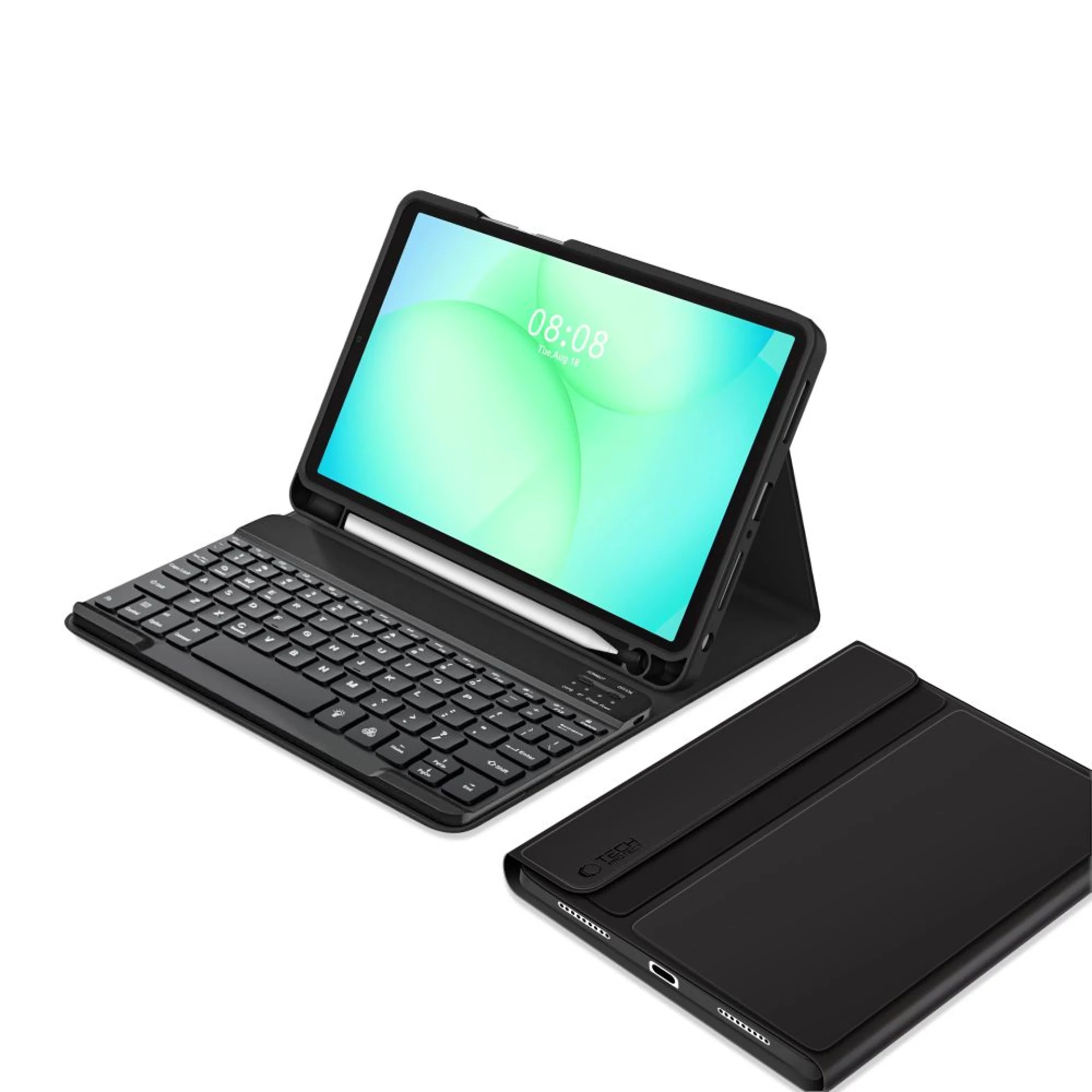 Futrola Tech-Protect SC Pen Case +keyboard za Samsung Tab A9+/A11+ 11.0 crna