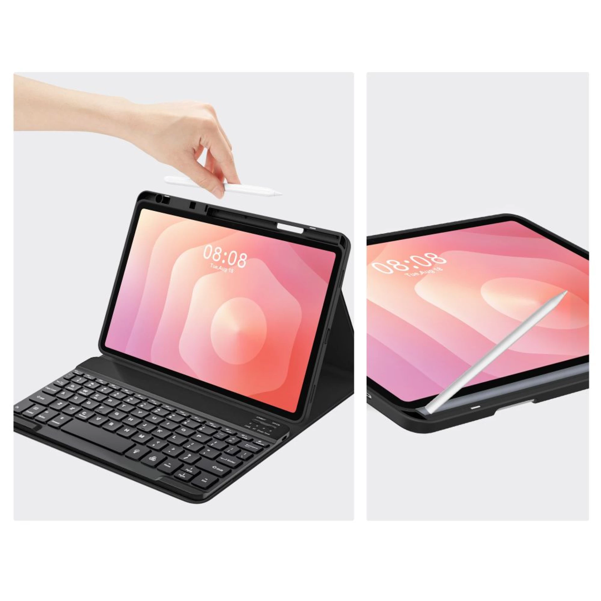 Futrola Tech-Protect SC Pen Case +keyboard za Samsung Tab S11 11.0 X730 crna