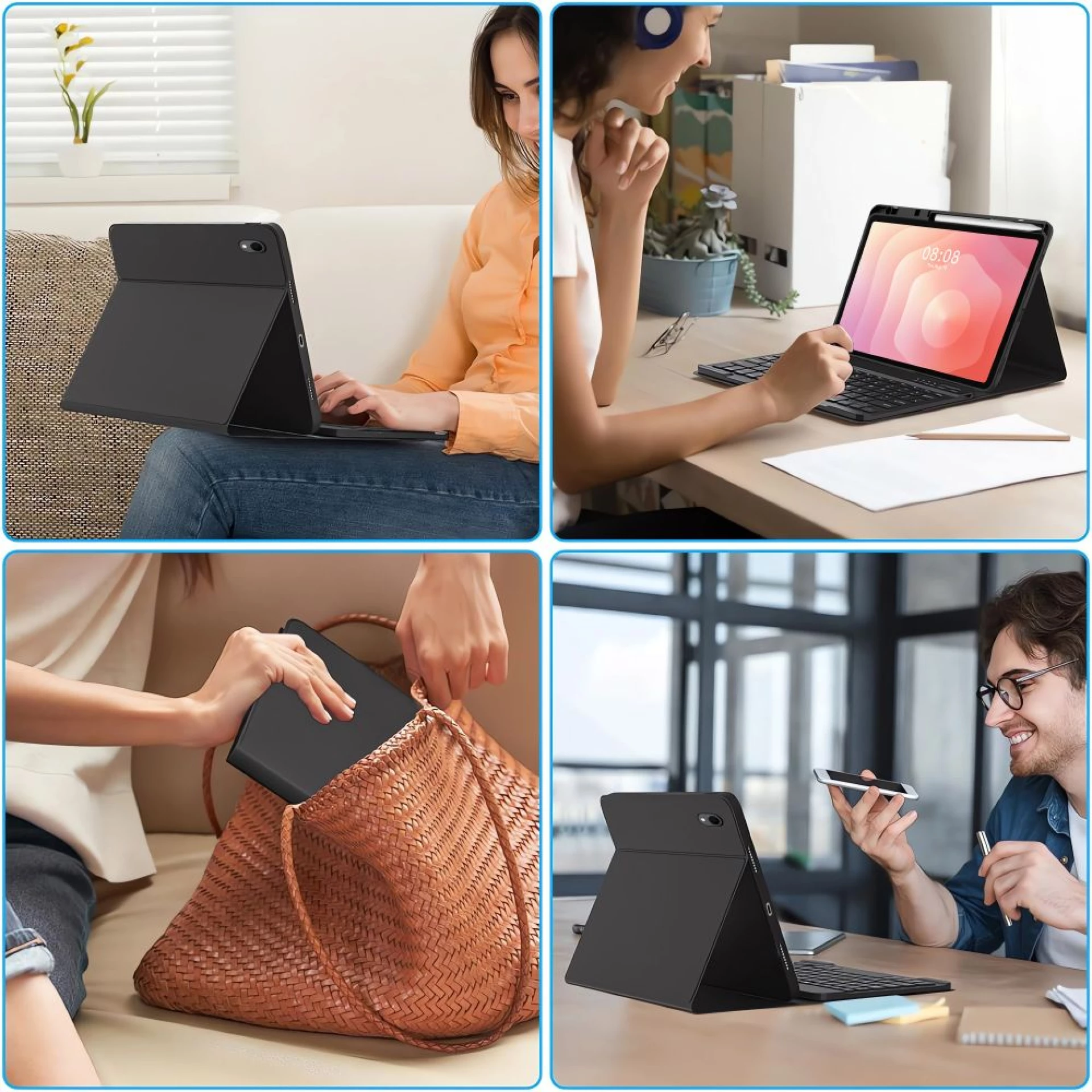 Futrola Tech-Protect SC Pen Case +keyboard za Samsung Tab S11 11.0 X730 crna