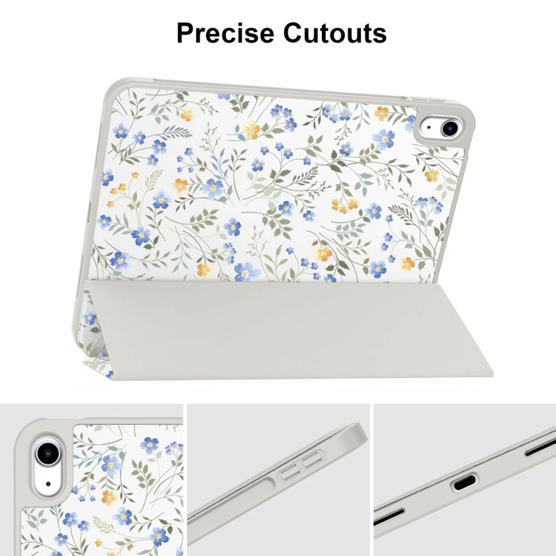 Futrola Tech-Protect SC Pen Case za iPad 10.9 2022/iPad 11.0 2025 Daisies