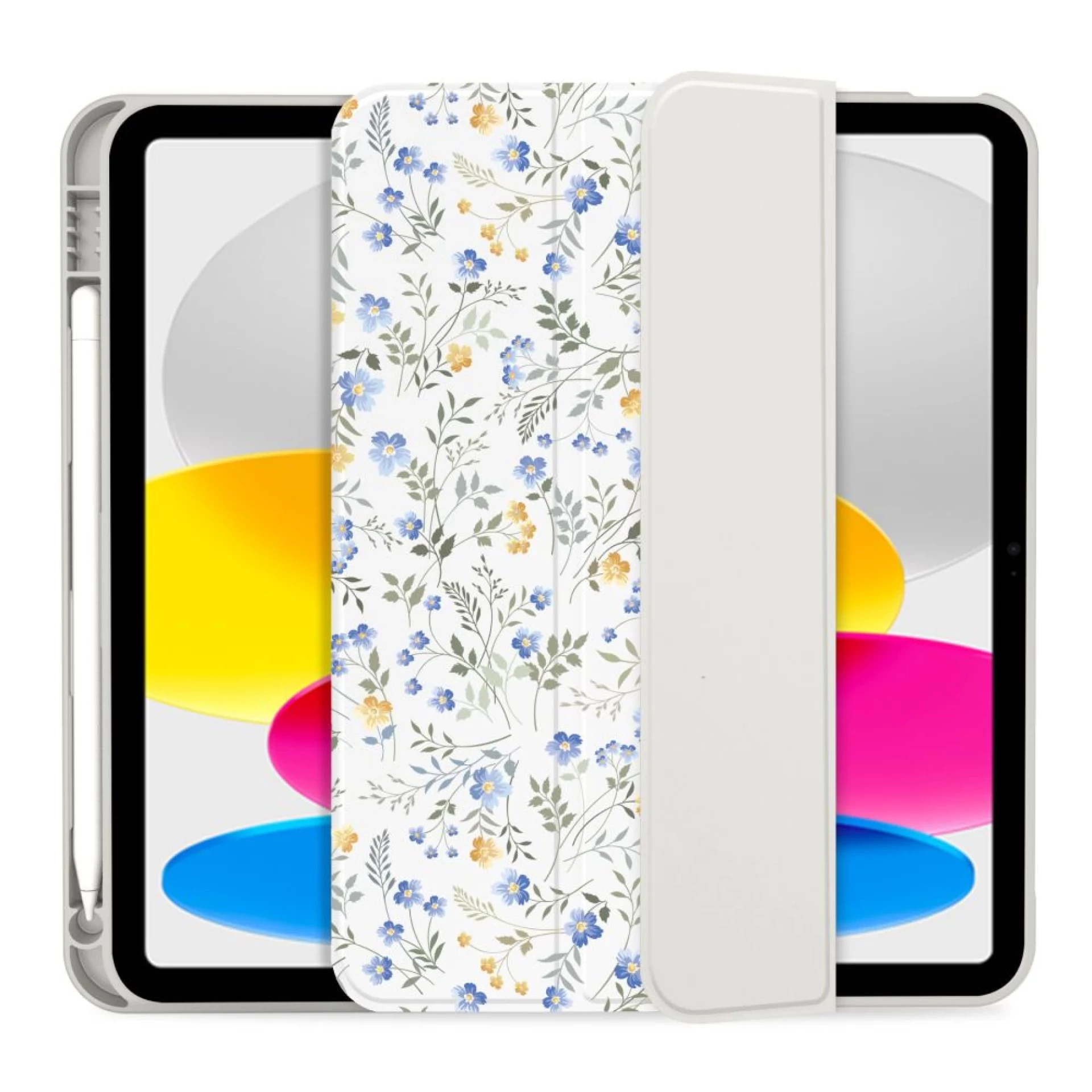 Futrola Tech-Protect SC Pen Case za iPad 10.9 2022/iPad 11.0 2025 Daisies