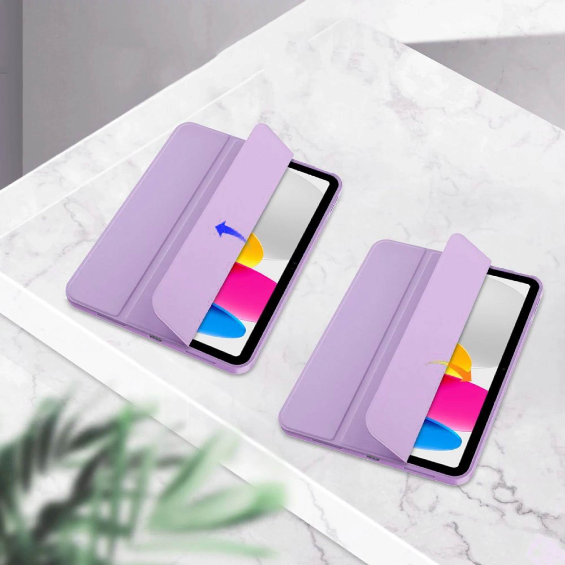 Futrola Tech-Protect SC Pen Case za iPad 10.9 2022 ljubičasta