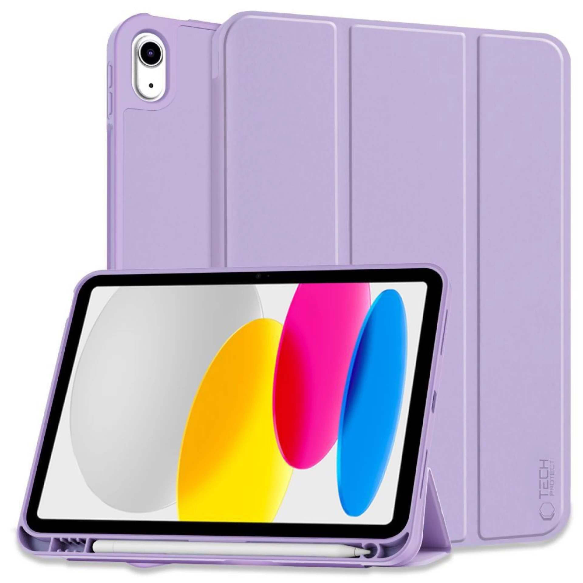 Futrola Tech-Protect SC Pen Case za iPad 10.9 2022 ljubičasta