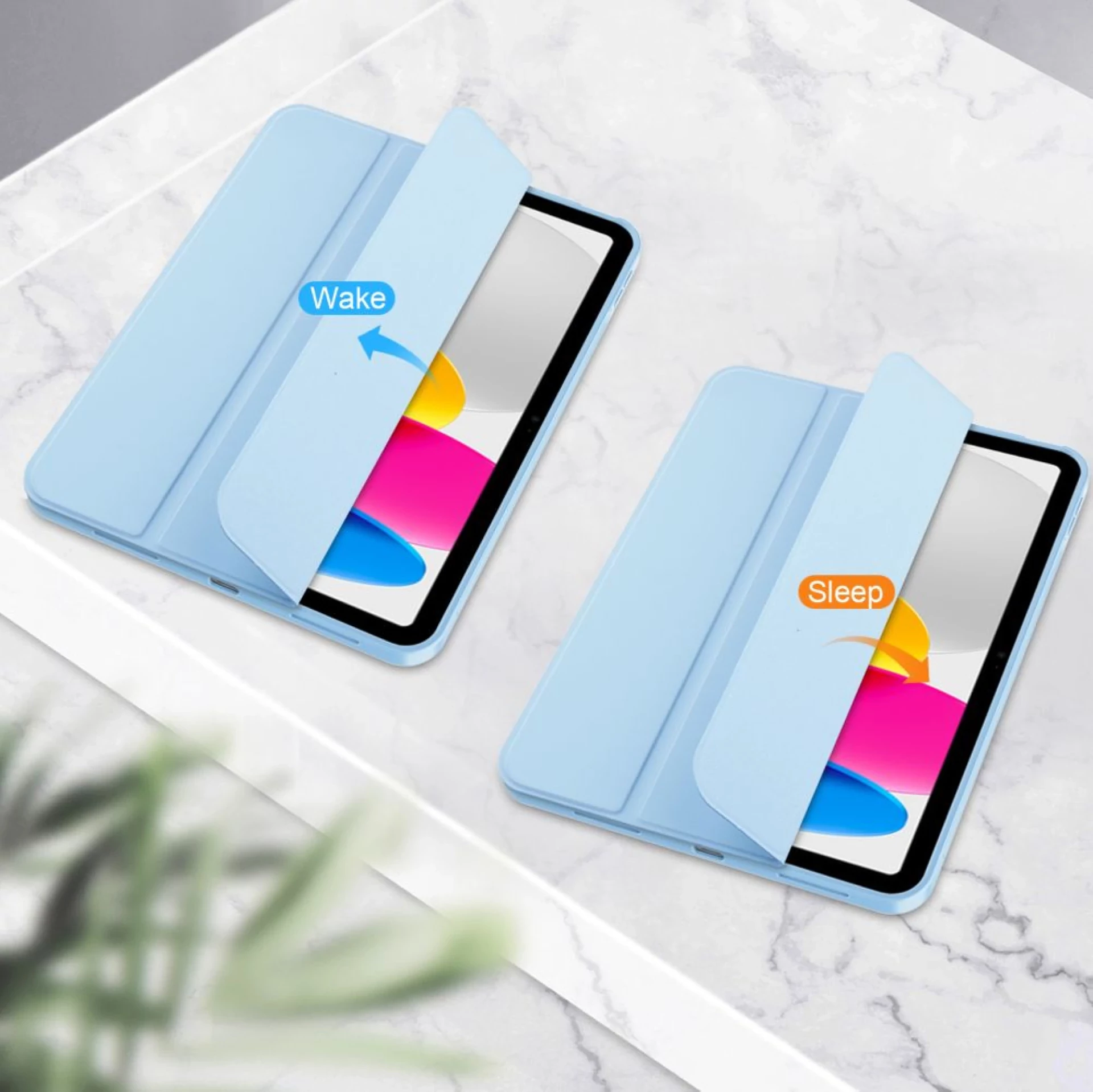 Futrola Tech-Protect SC Pen Case za iPad 10.9 2022 svijetlo plava