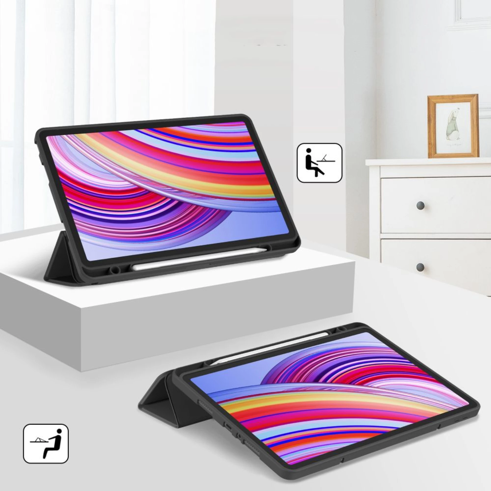 Futrola Tech-Protect SC Pen Case za Xiaomi Redmi Pad Pro 12.1 crna