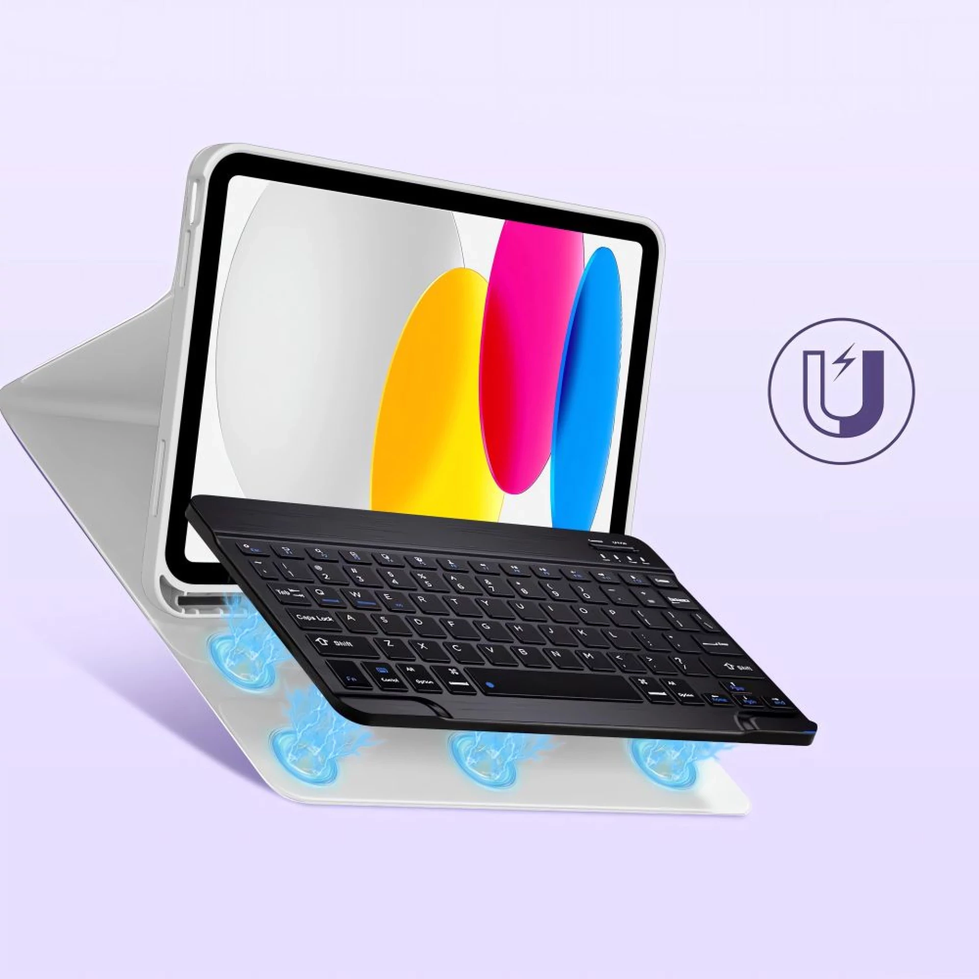 Futrola Tech-Protect SC Pen + Keyboard Case za iPad 10.9 2022 / 11 2025 siva