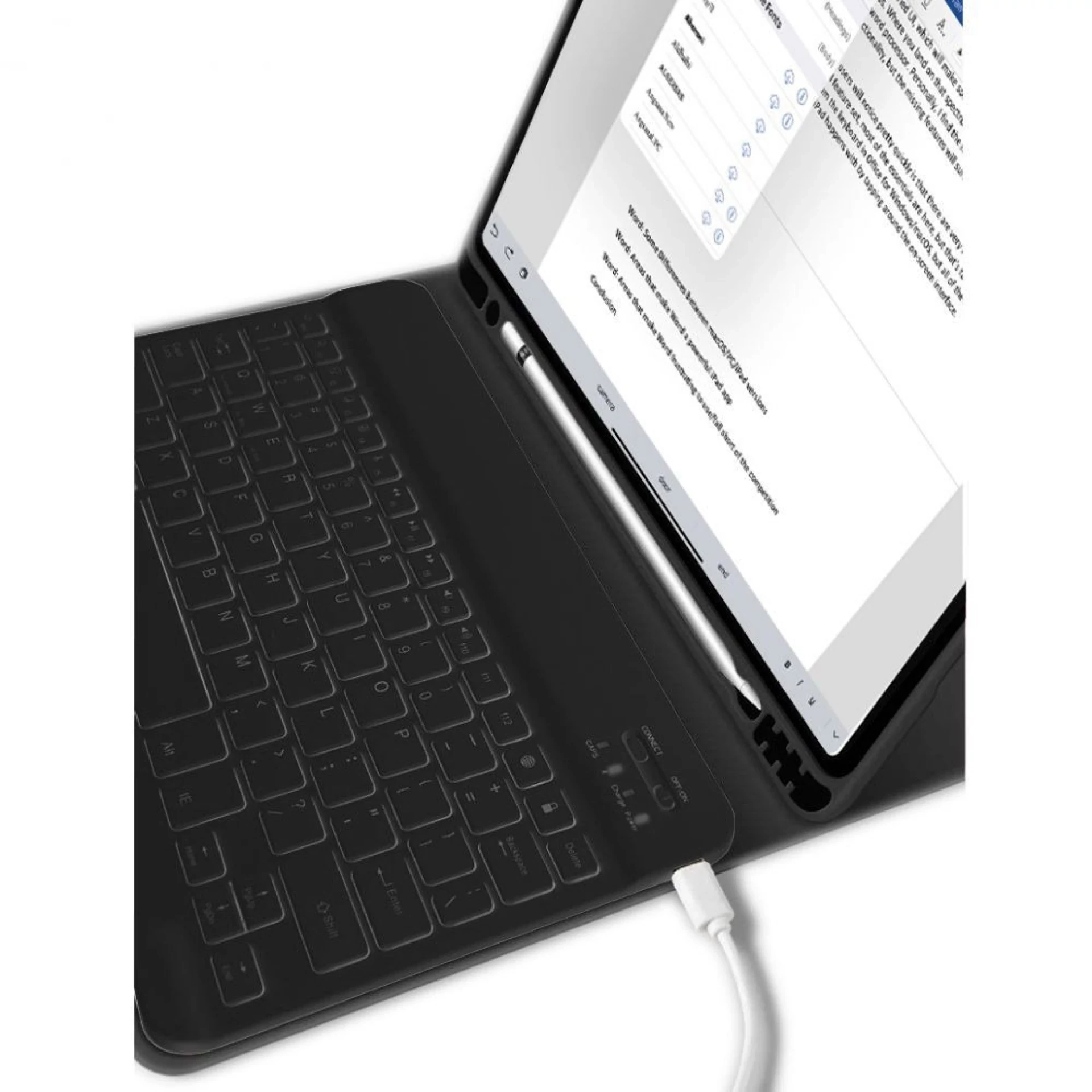 Futrola Tech-Protect SC Pen + Keyboard Case za iPad 10.9 2022 crna