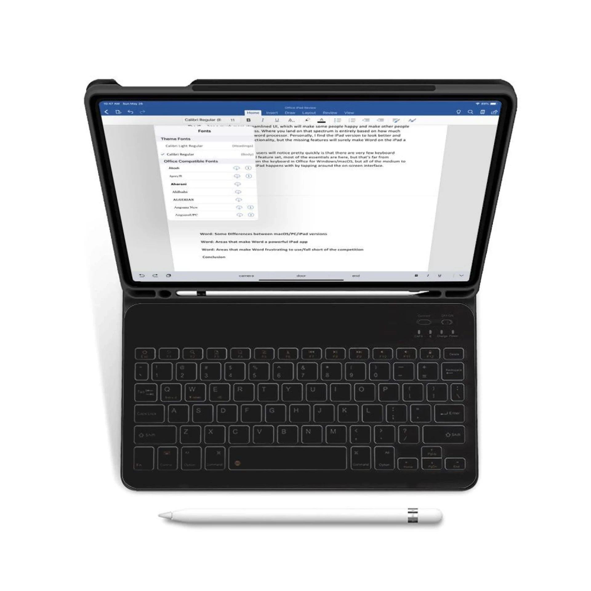 Futrola Tech-Protect SC Pen + Keyboard Case za iPad 10.9 2022 crna
