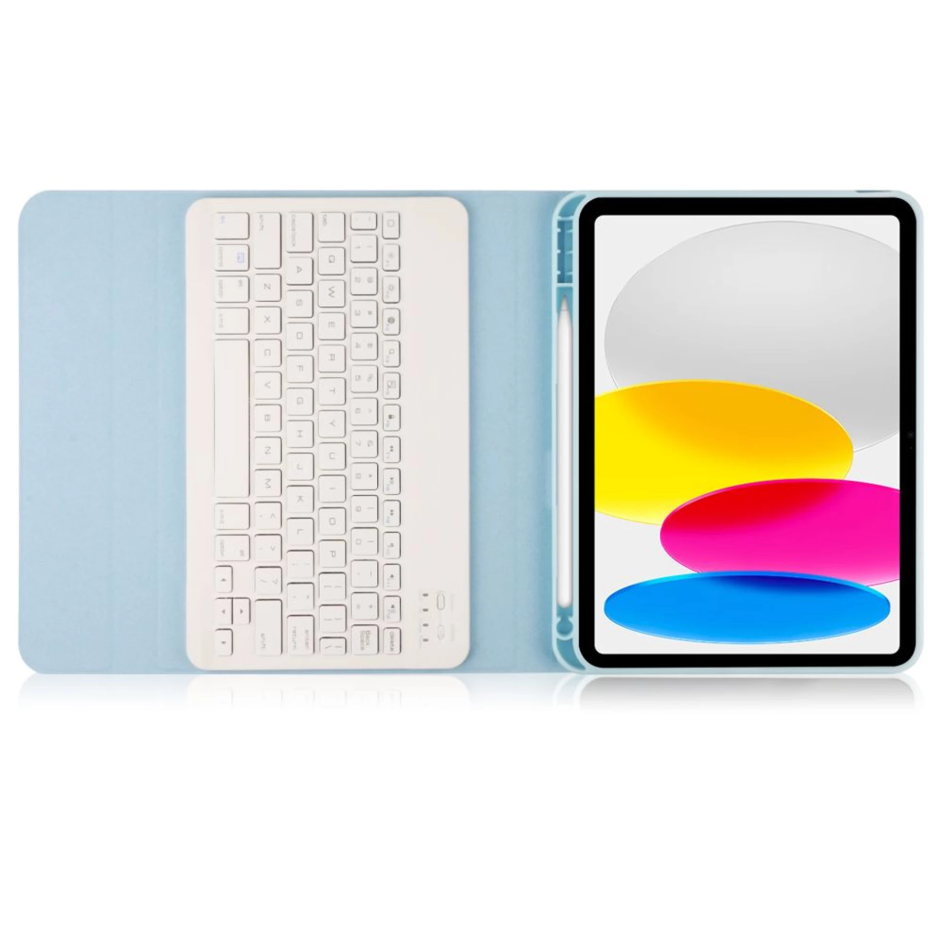 Futrola Tech-Protect SC Pen + Keyboard Case za iPad 10.9 2022 svijetlo plava