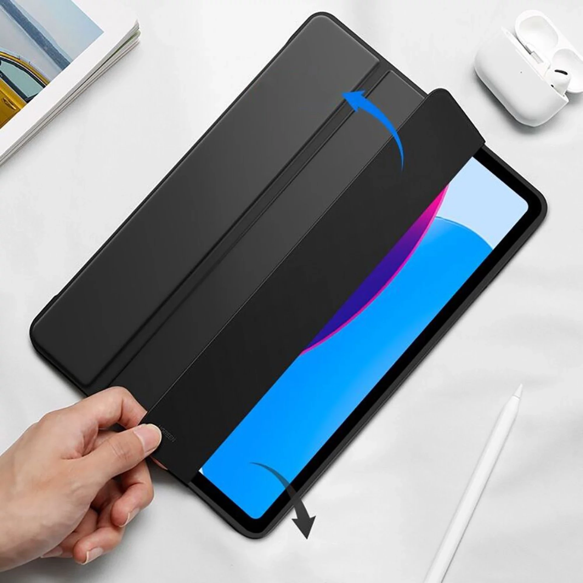 Futrola Tech-Protect SmartCase za iPad 10.9" 2022 siva