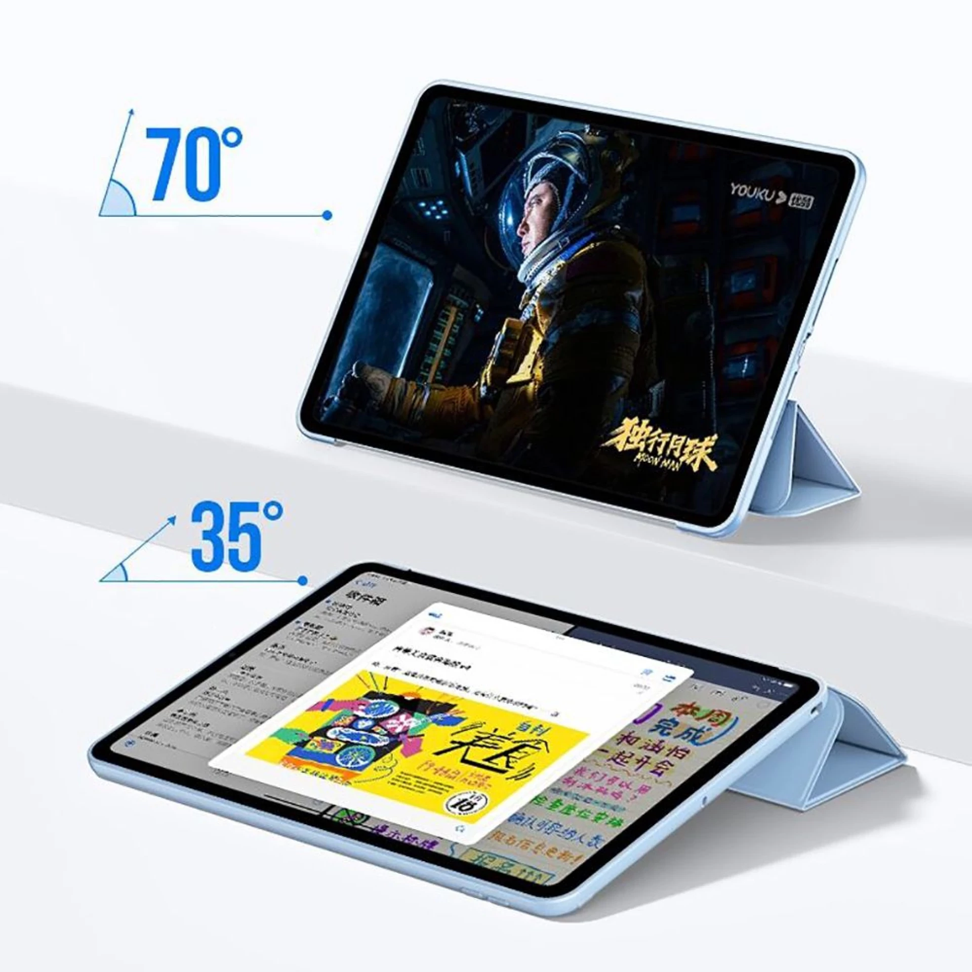 Futrola Tech-Protect SmartCase za iPad 10.9" 2022 siva