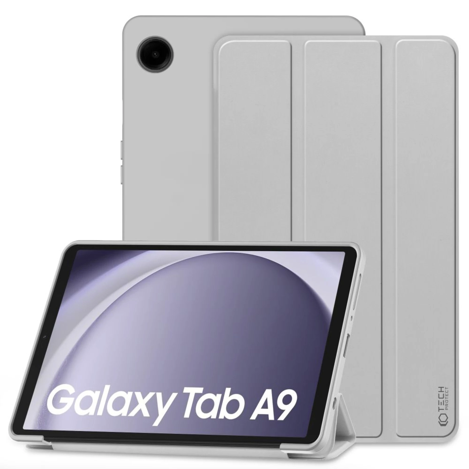 Futrola Tech-Protect SmartCase za Samsung Tab A9/A11 8.7 X110/X115 siva