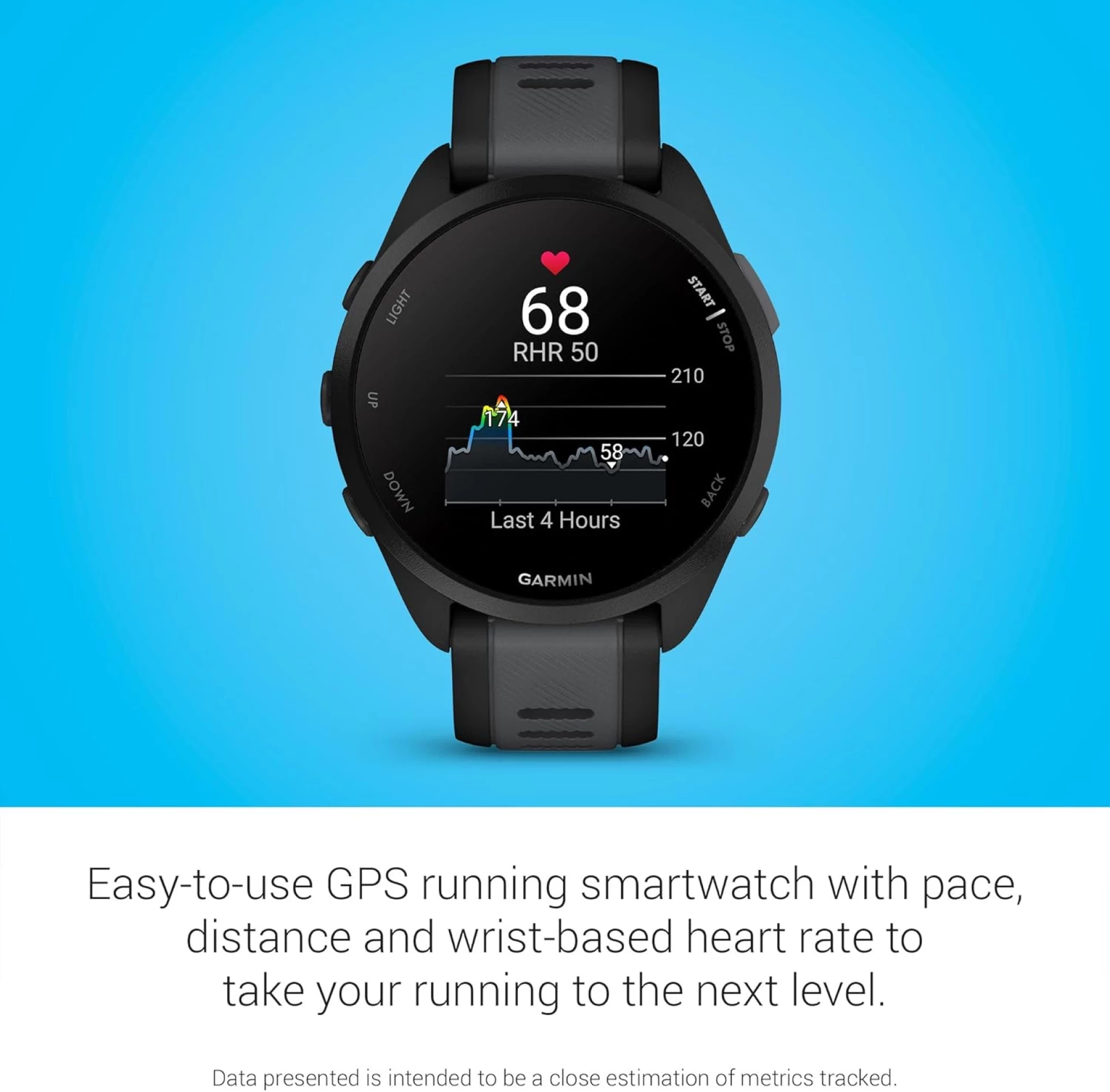 GARMIN Forerunner 165 Black