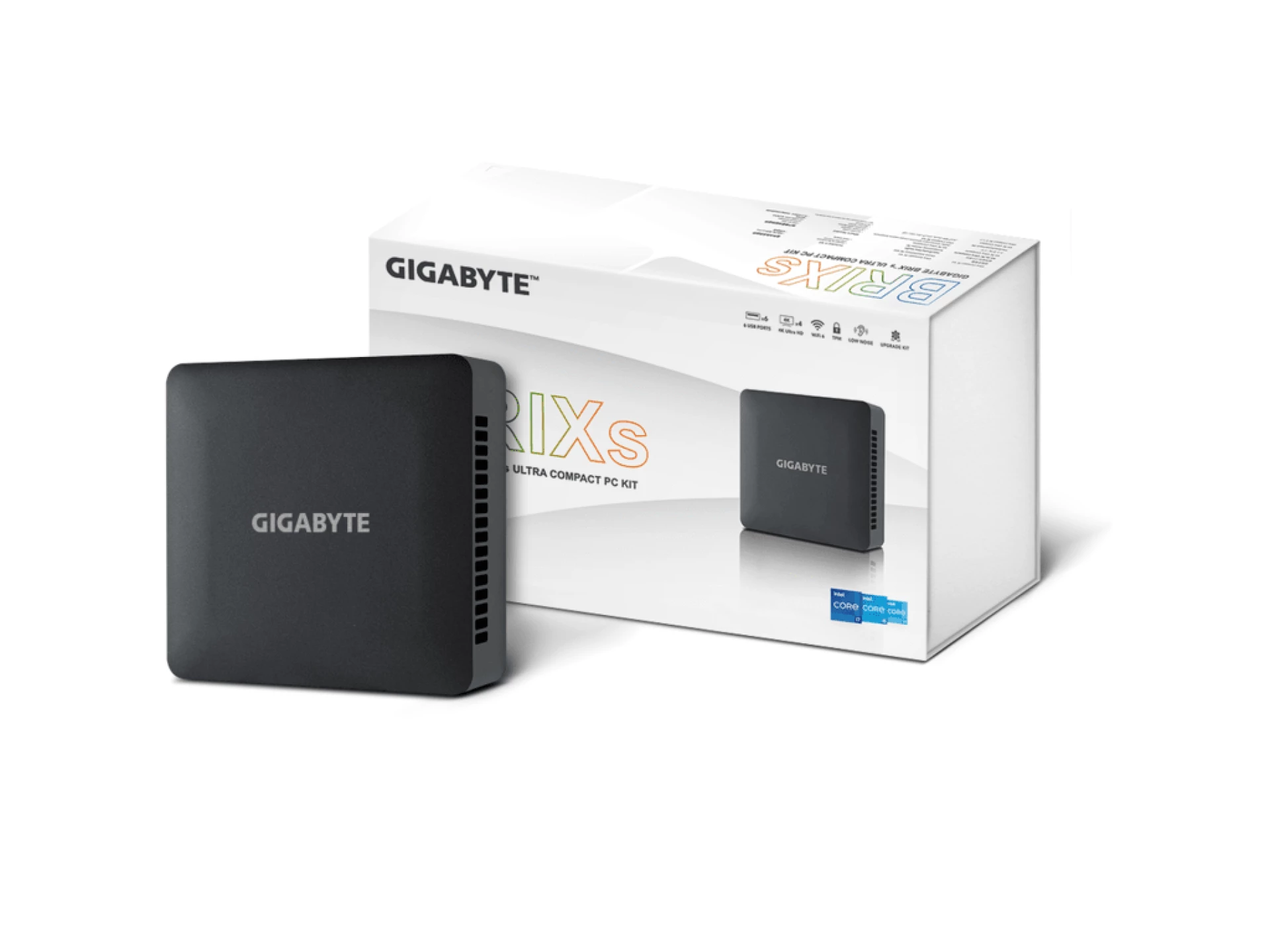 Desktop računar Gigabyte Brix GB-BRI5H-1335i5-1335U, 4x 4k module2.5G LAN + Wi-Fi 6 module