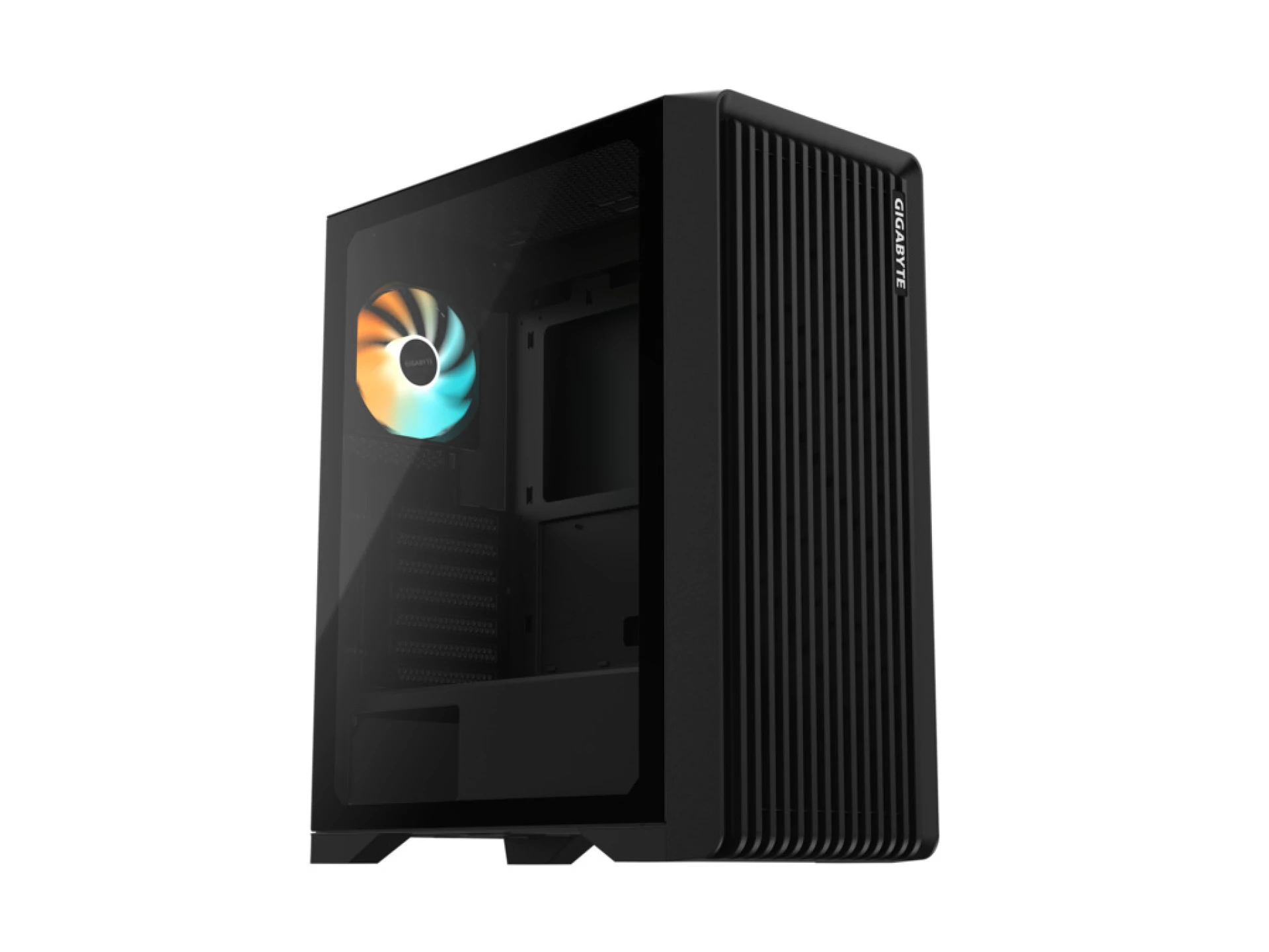 Gigabyte C103Glass Global Case Mid-tower, ATX, Black 1x ARGB fan