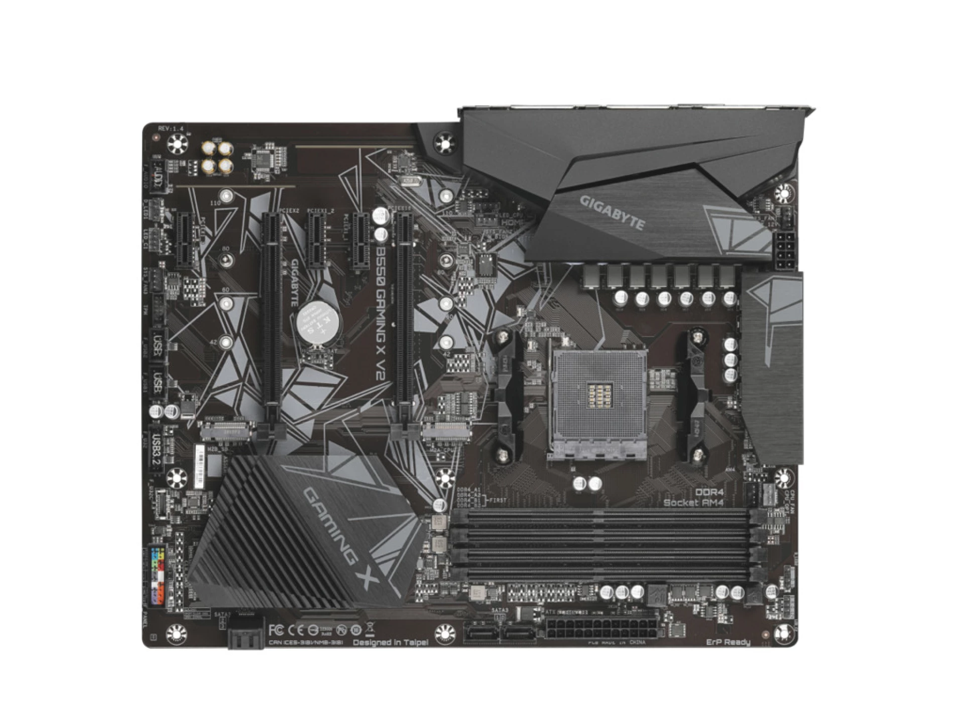 Gigabyte MB [B550 GAMING X V2]AM4; 4xDDR4; 2xM.2; 4xSATA6xUSB; HDMI, DVI; ATX