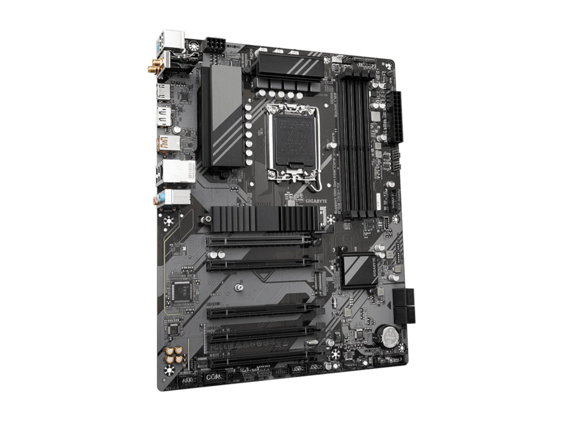Gigabyte MB B760 DS3H AX DDR5LGA1700; 4xDDR5; 2xM.2, 4xSATA6xUSB; HDMI, DP; WIFI; ATX