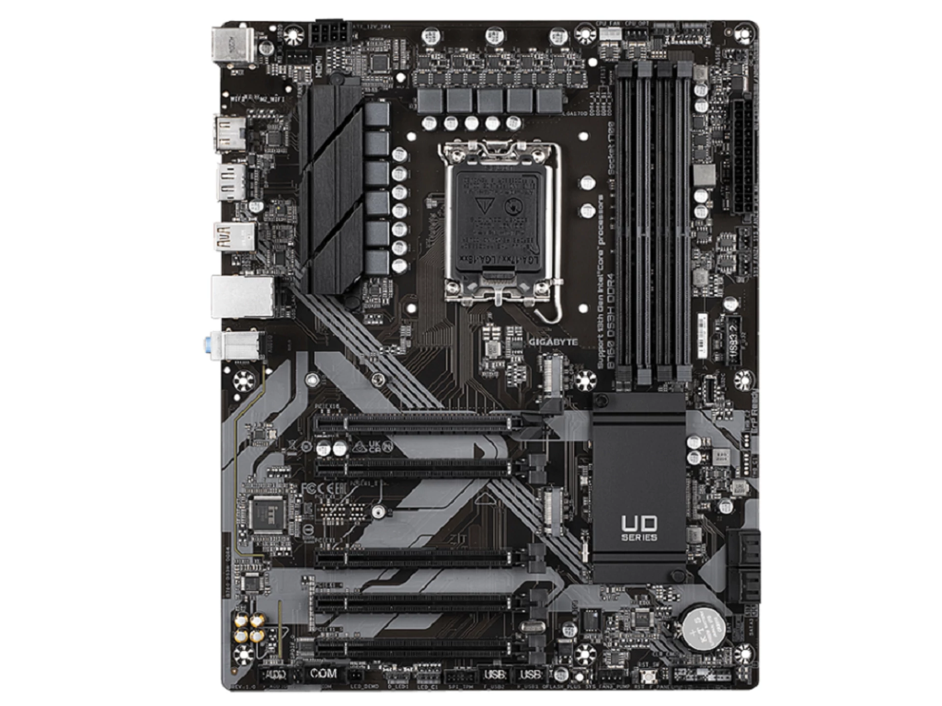 Gigabyte MB B760 DS3H DDR4LGA1700; 4xDDR4;2xM.2; 4xSATA;6xUSB; HDMI, DP; ATX