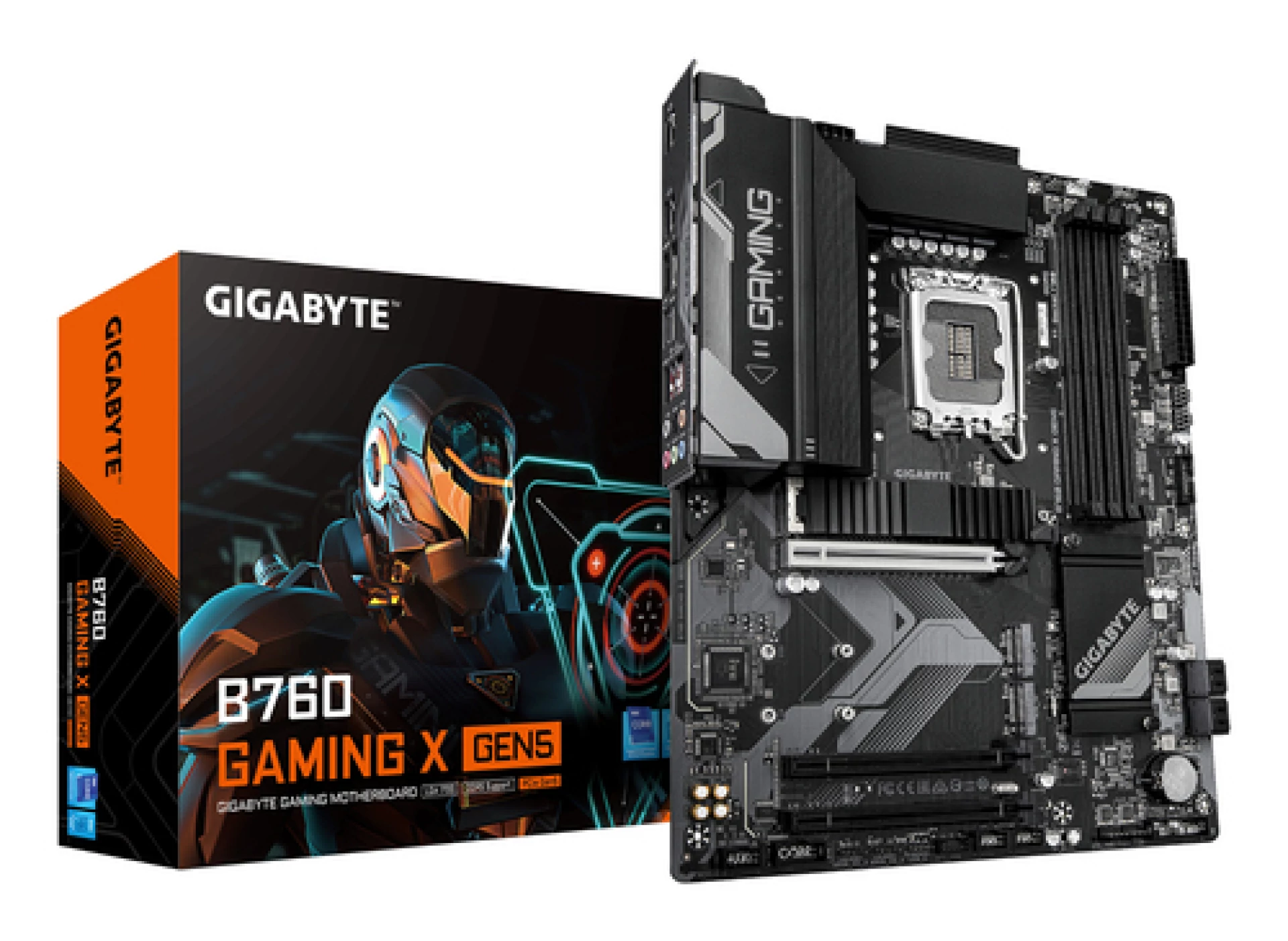 Gigabyte MB B760 Gaming X GEN5LGA1700; 4xDDR5; 3xM.2; 4xSATA 8xUSB; DP; HDMI; ATX;
