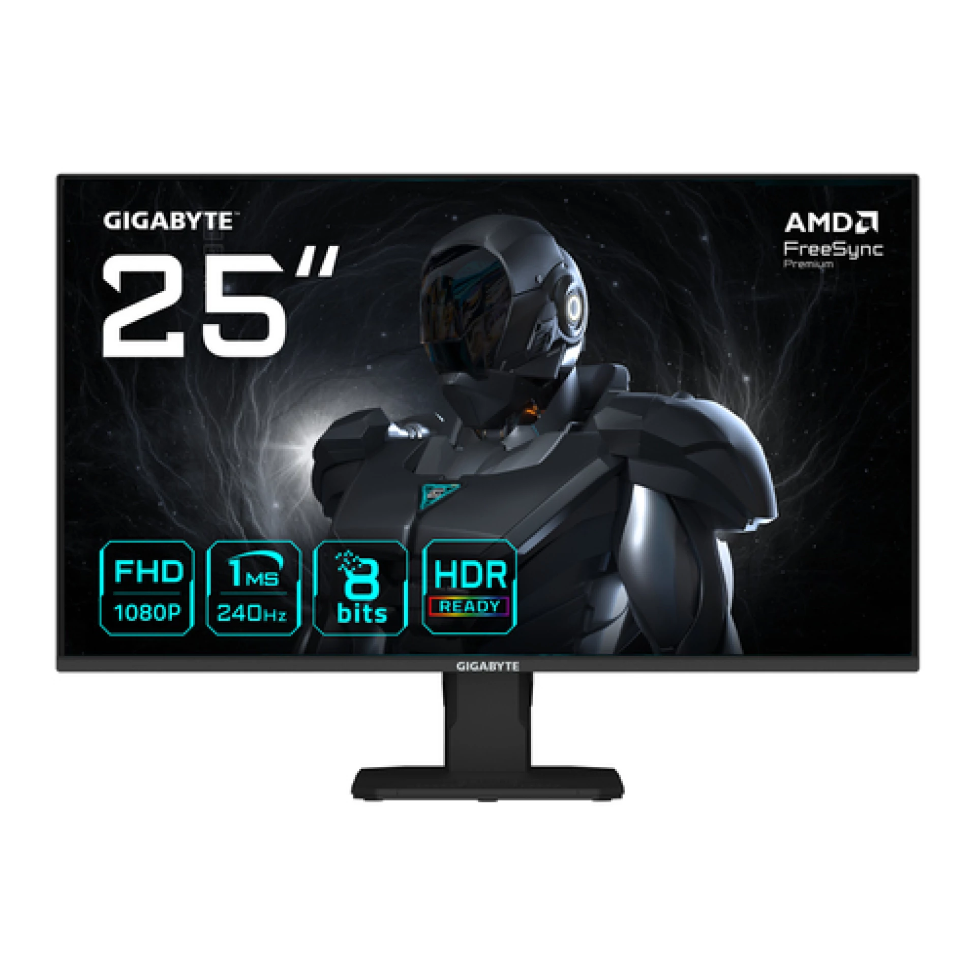 Gigabyte Monitor GS25F2 24.5" SS IPS, FHD, 300cd/m2, 240Hz, 2xHDMI, 1x DP, 1920x1080