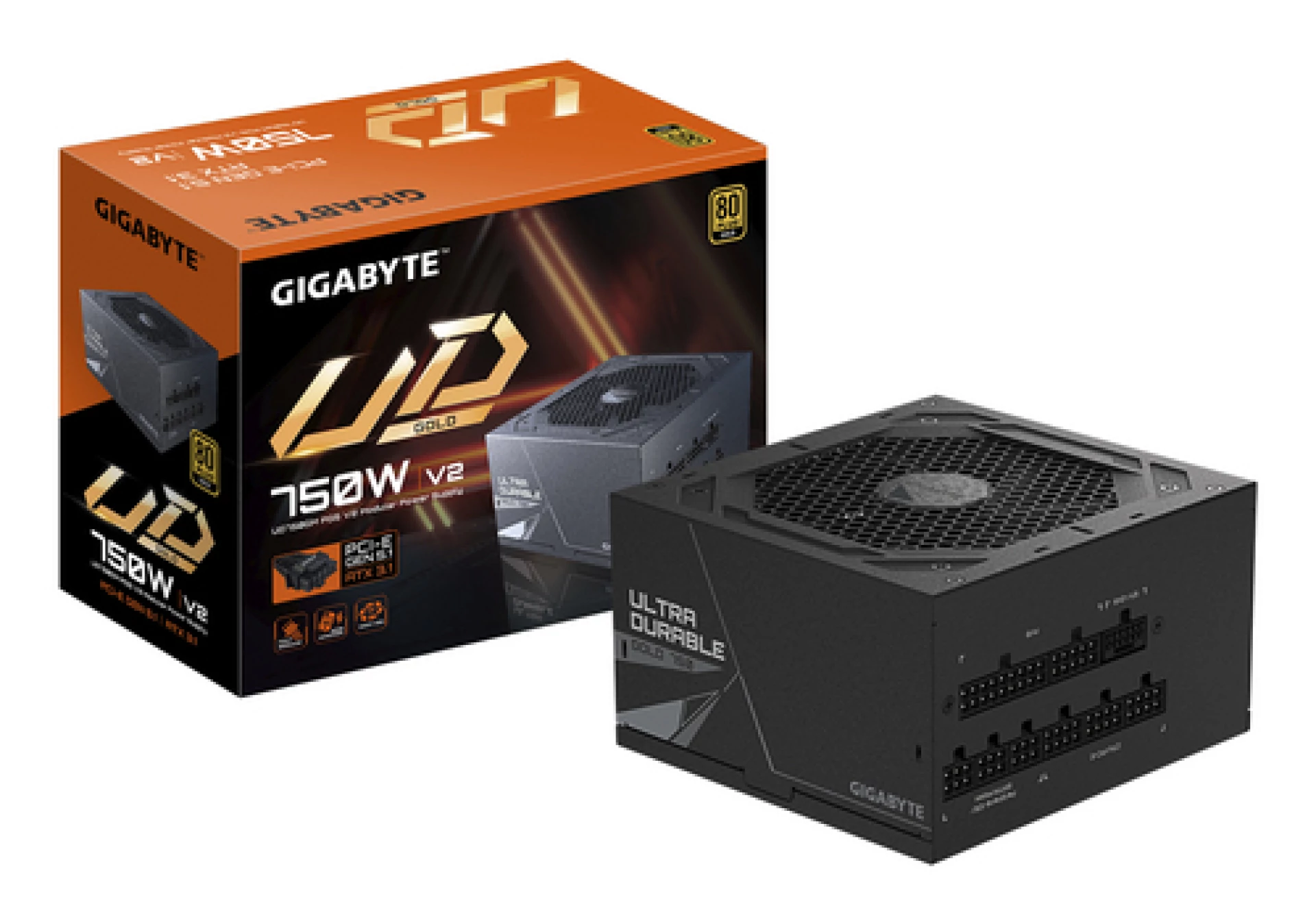 Gigabyte PSU 750W GM PG5 V2 750W Gold, ATX 3.1
