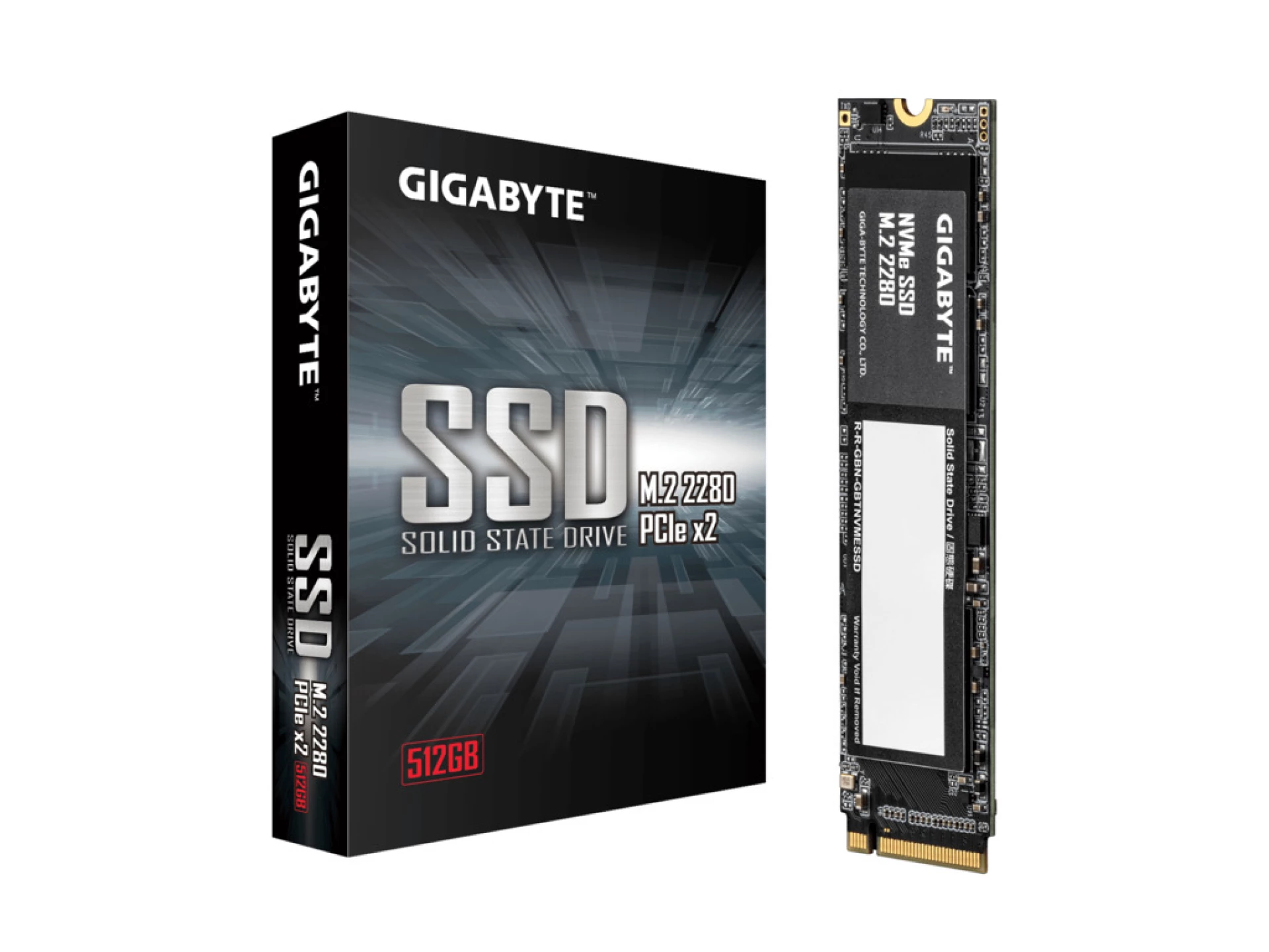 Gigabyte SSD 512GB NVMe M.2 2280, R/W:1900MHz/1200MHz PCI-e 3.0