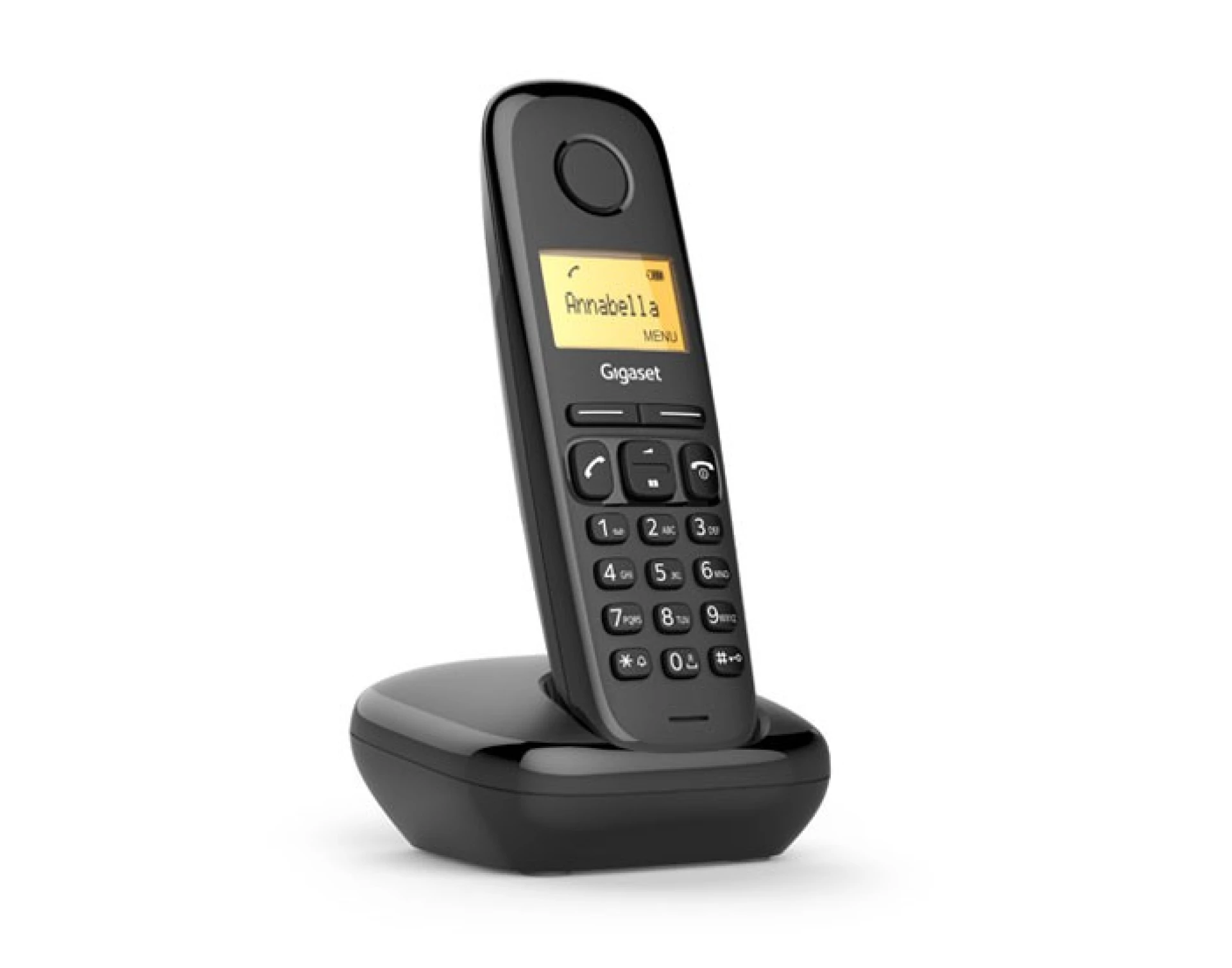 Gigaset A170, blackBežični DECT analogni telefon