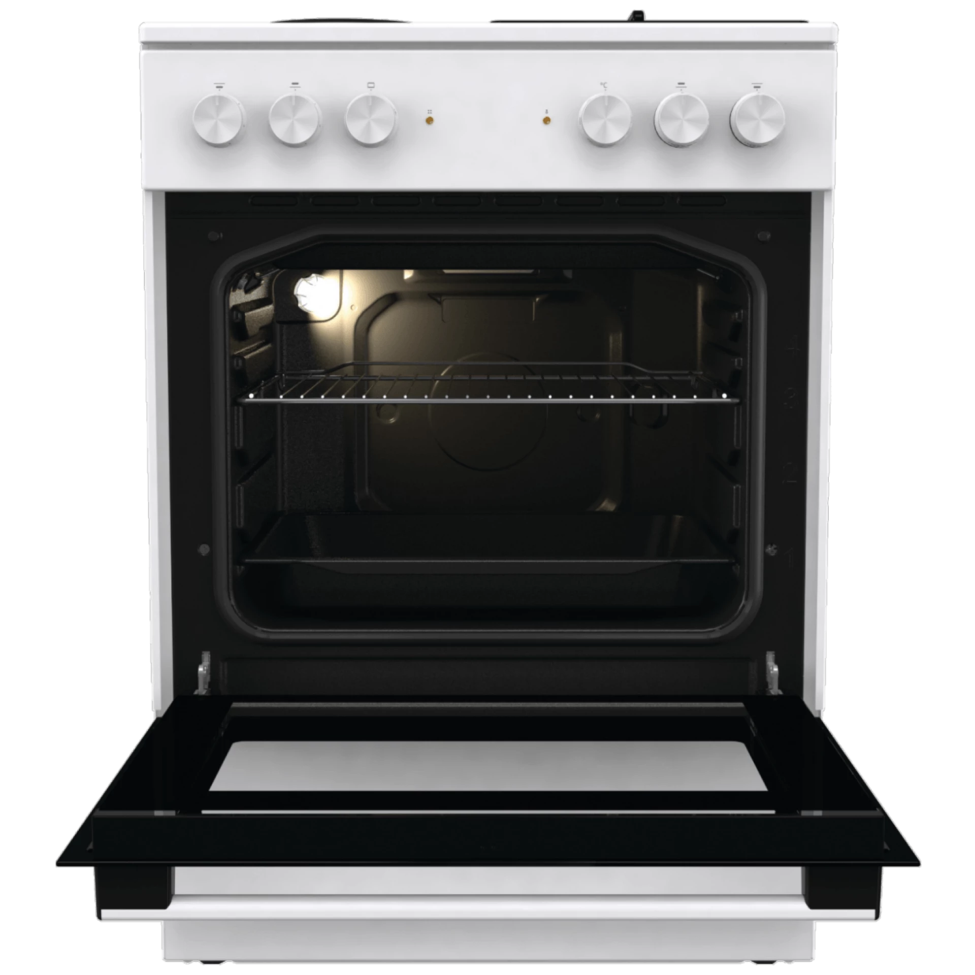 Gorenje Kombinirani štednjak, pećnica 65 l, 5200W, A - GK6A10WG