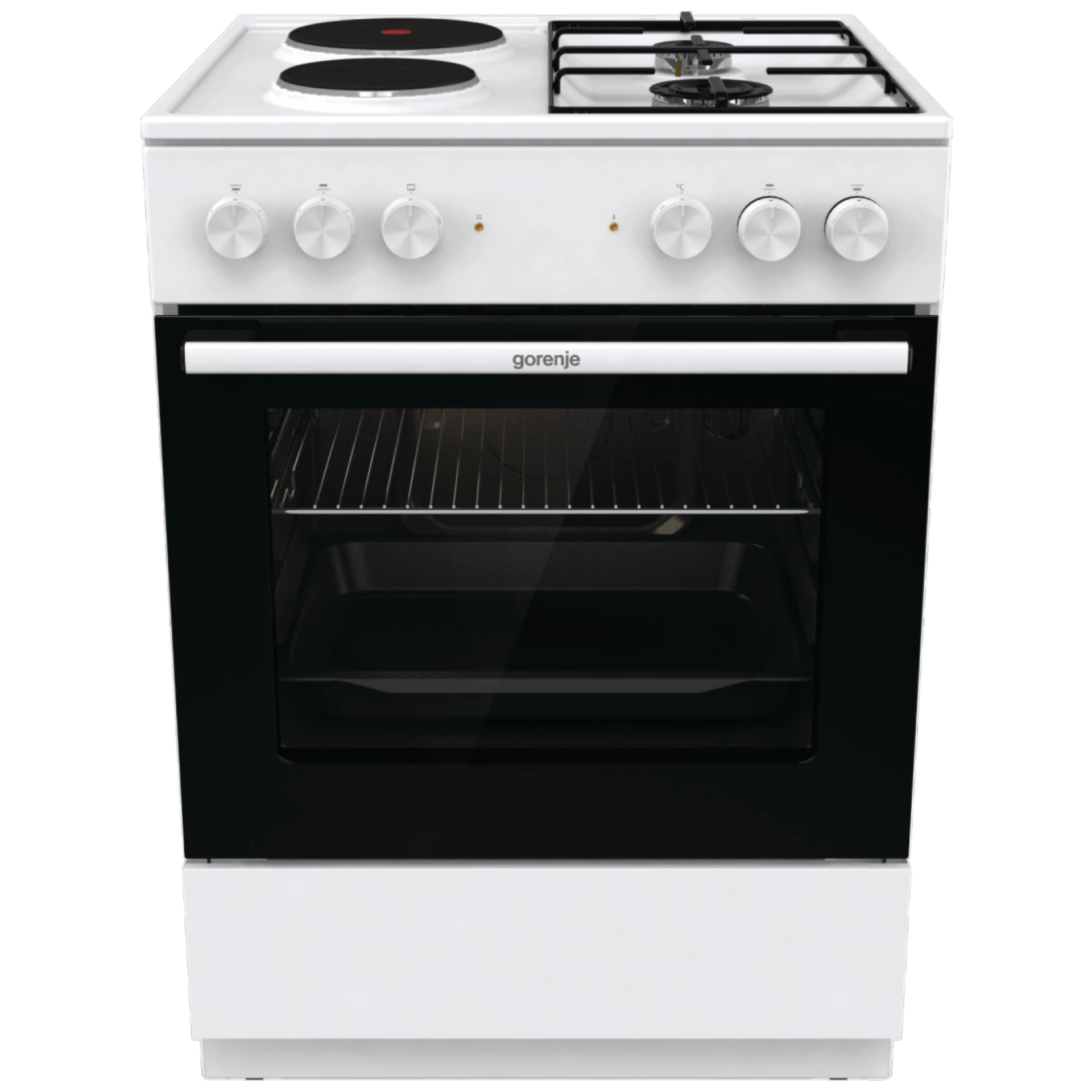 Gorenje Kombinirani štednjak, pećnica 65 l, 5200W, A - GK6A10WG