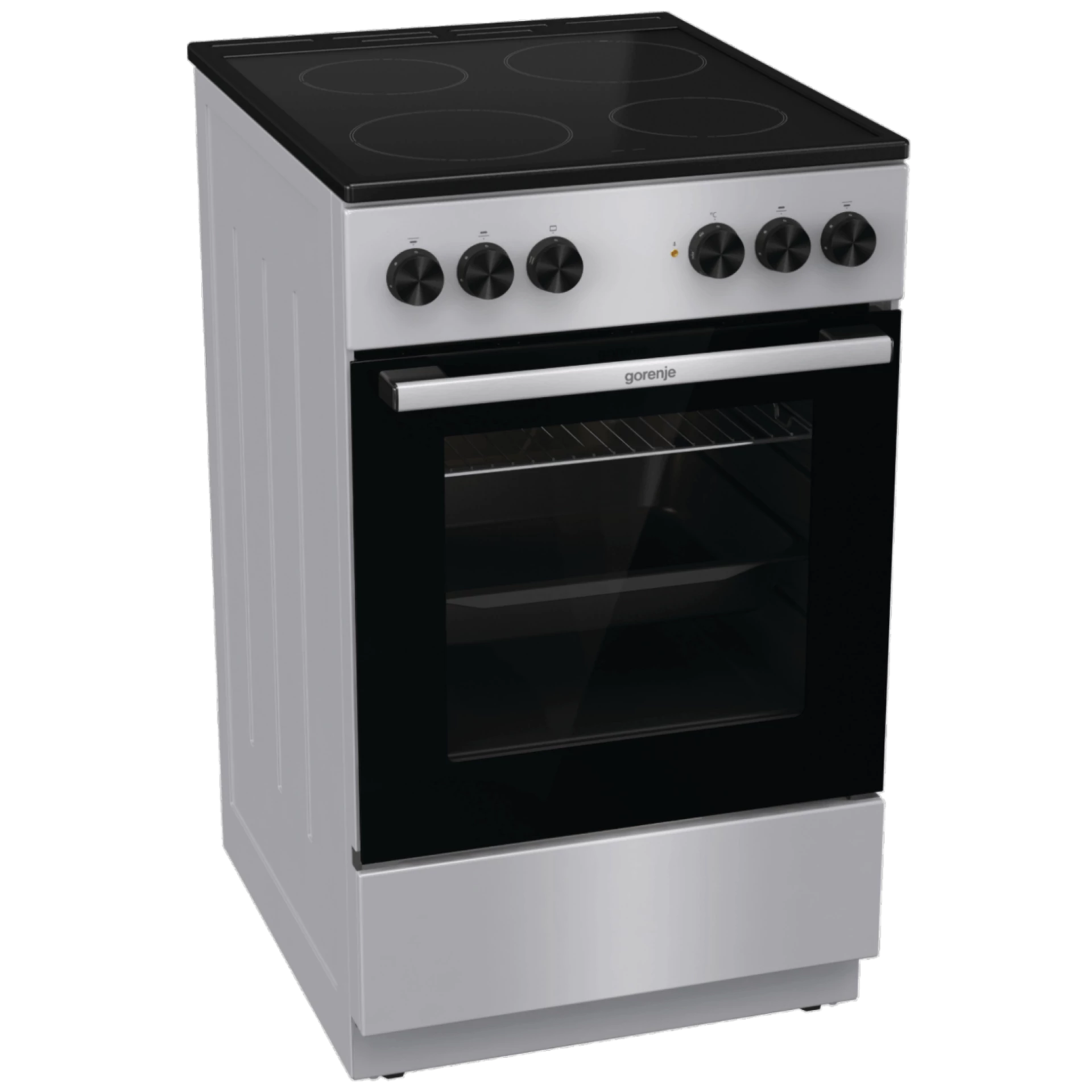Gorenje Štednjak, staklokeramička ploča, 8000W, pećnica 68 lit, A - GEC5A11SG