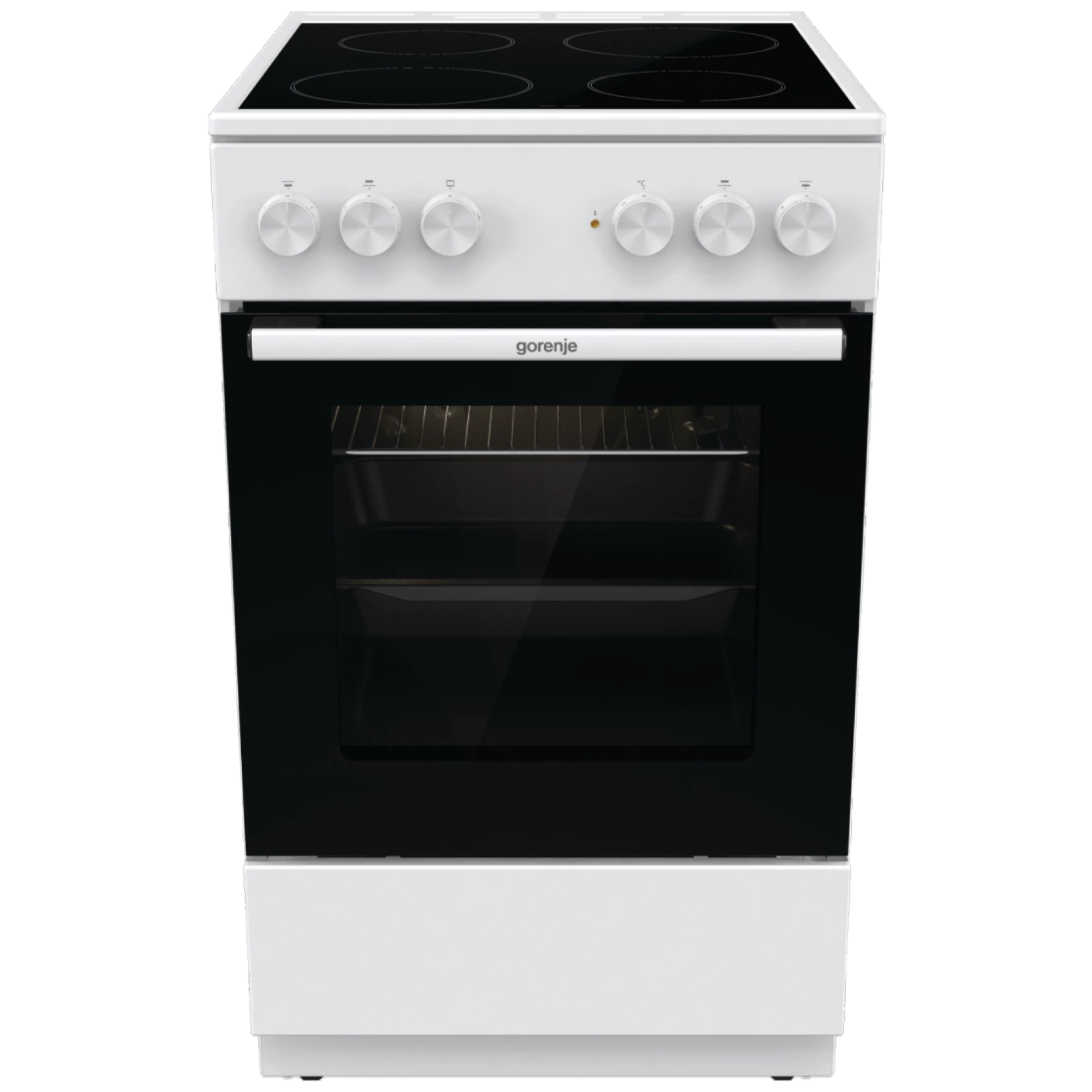Gorenje Štednjak, staklokeramička ploča, 8000W, pećnica 68 lit, A - GEC5A11WG