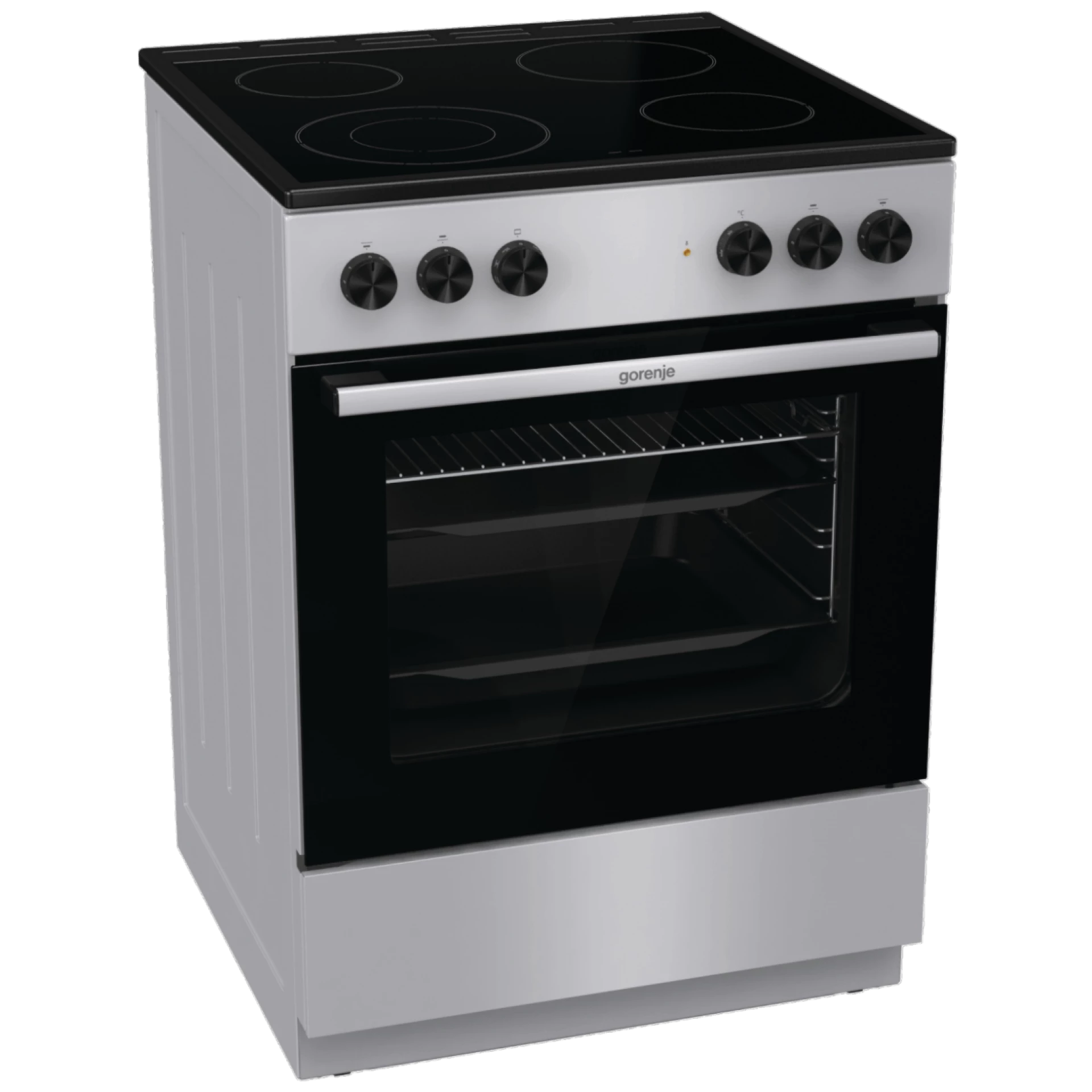 Gorenje Štednjak, staklokeramička ploča, 9200W, pećnica 71 lit, A - GEC6A41SC